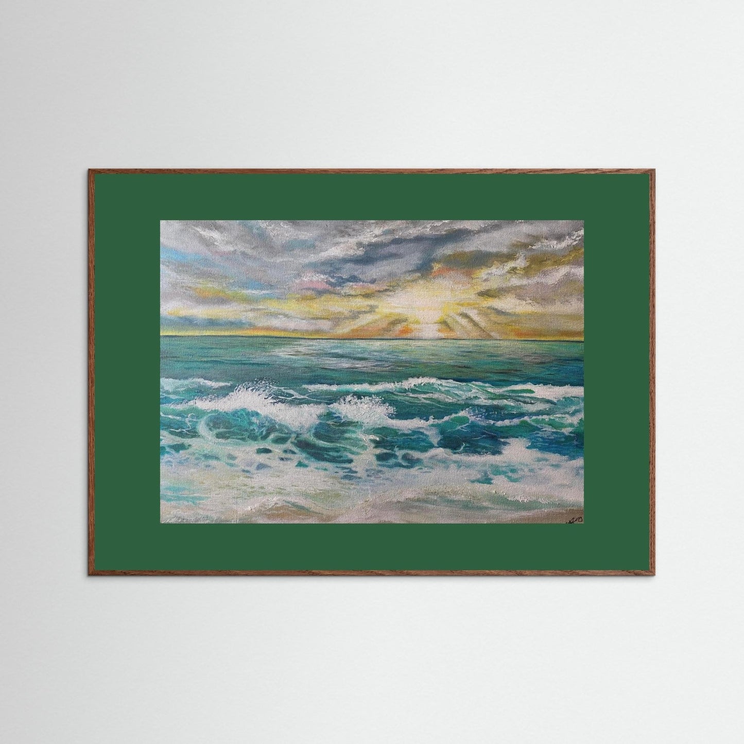 Magic - Seascape Print on Canvas - Art of the Wave
