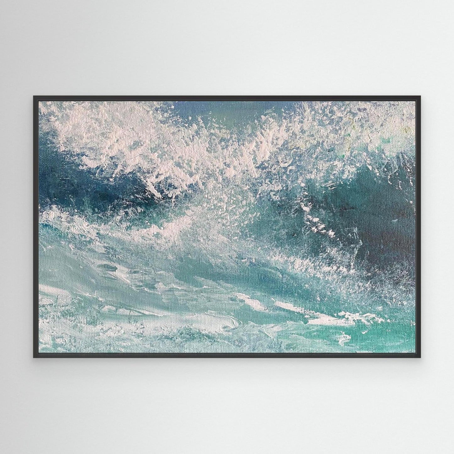 Experience - Big Wave Art Print on Canvas - Art of the Wave