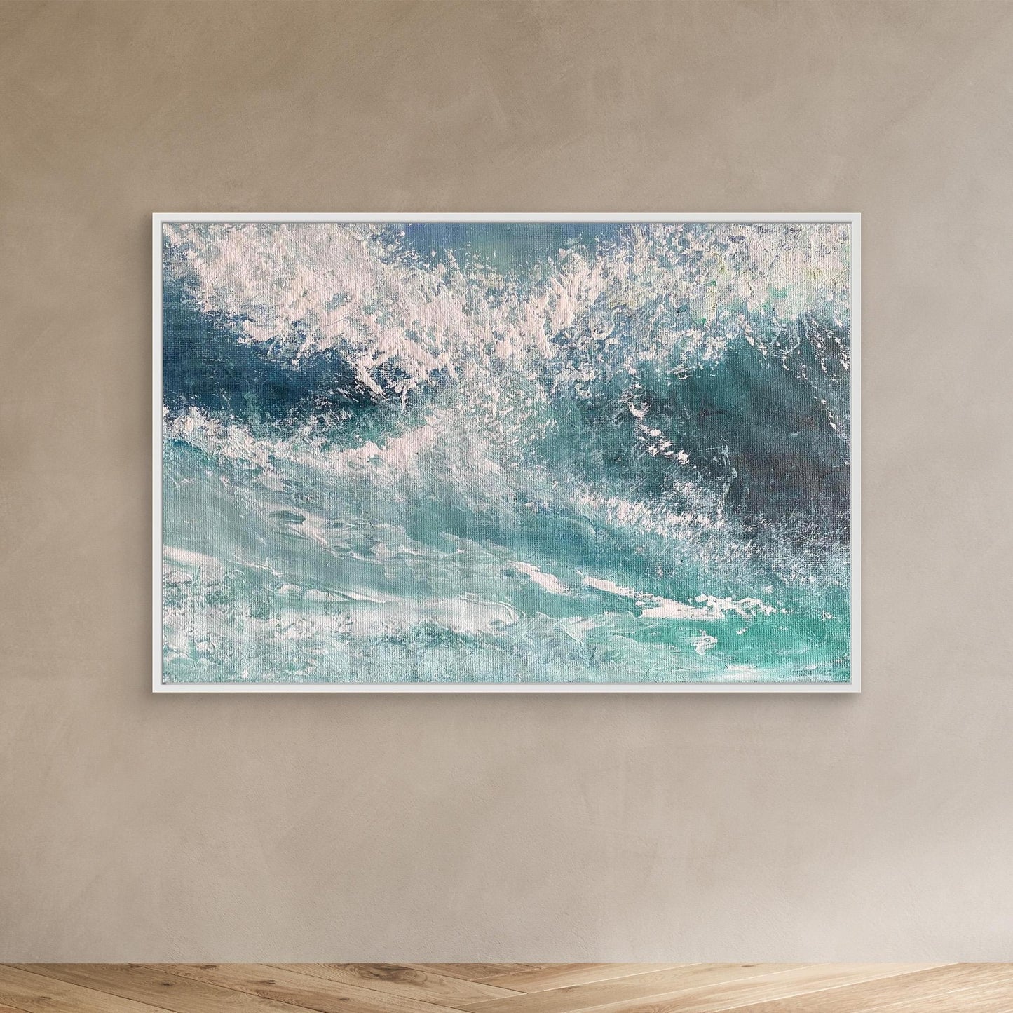 Experience - Big Wave Art Print on Canvas - Art of the Wave