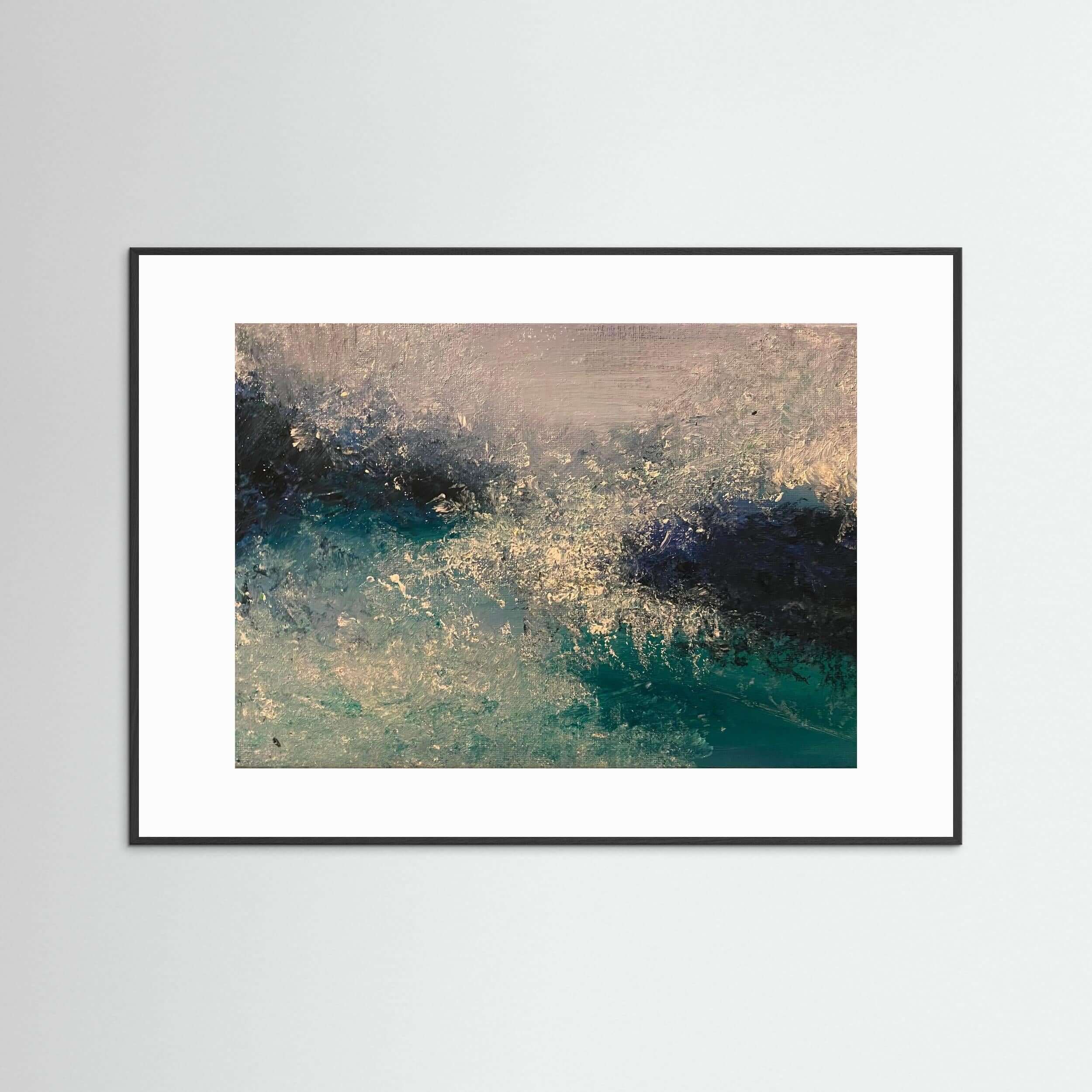 Contemporary Seascape Fine Art Paper Prints - Art of the Wave