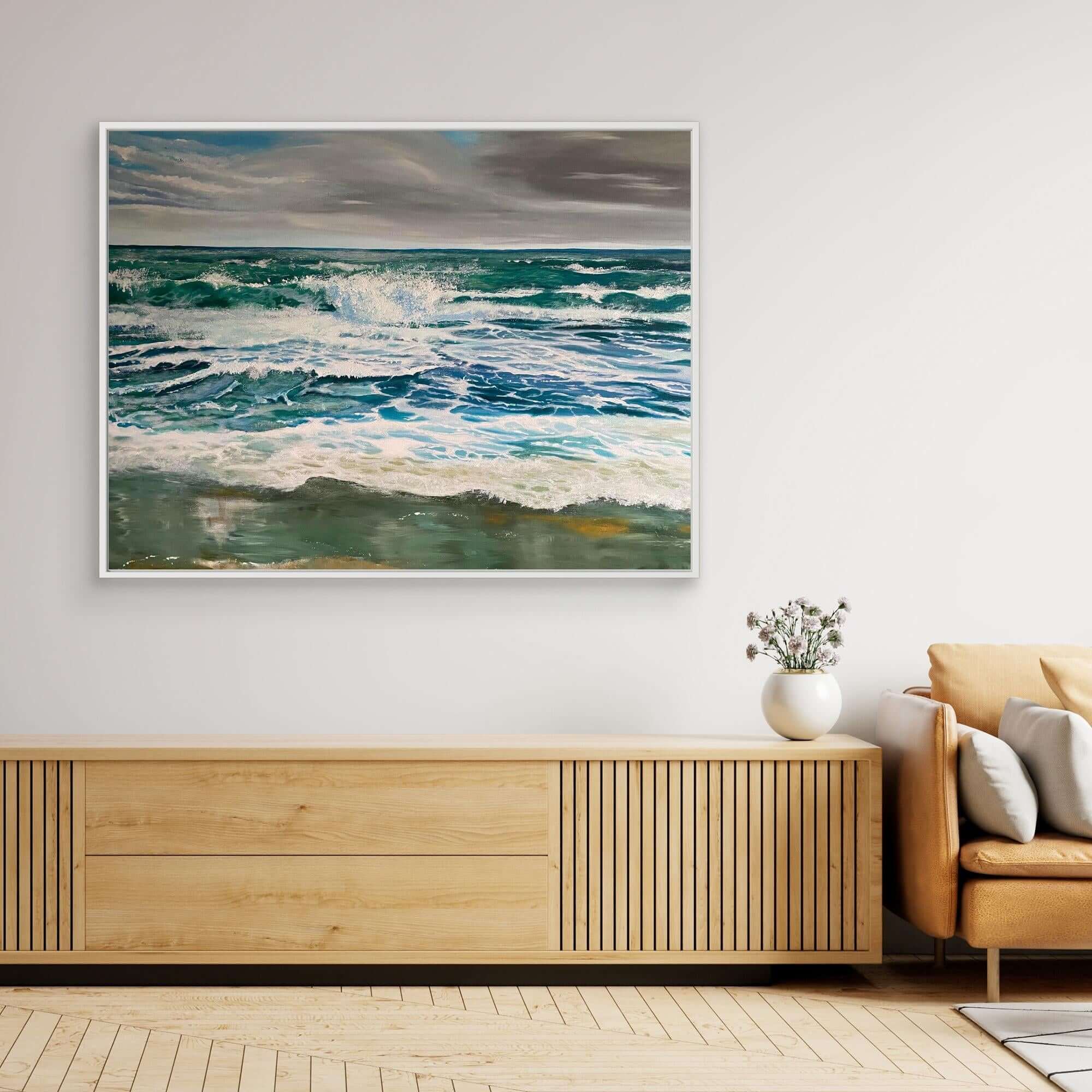 Seascape Prints on Canvas - Art of the Wave
