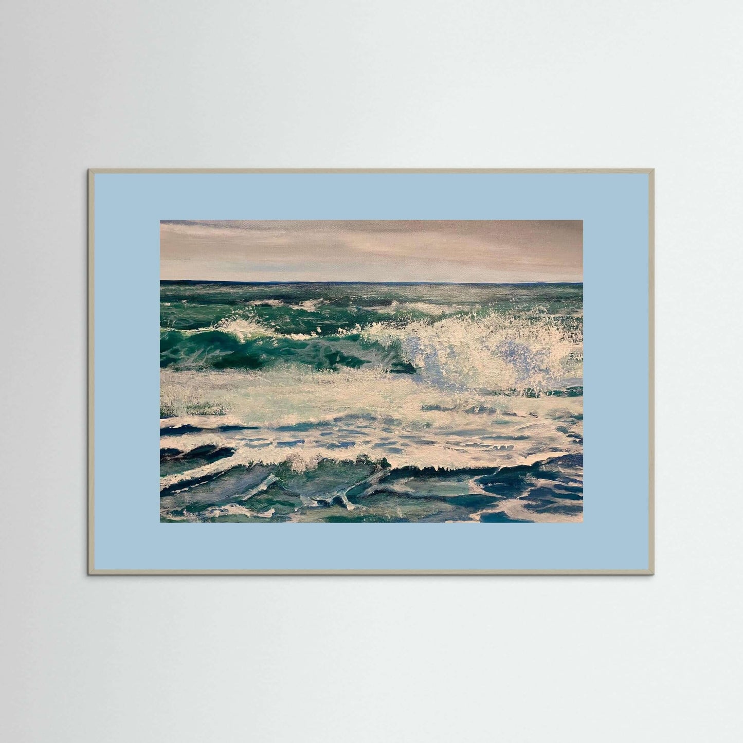 Redemption II Fine Art Seascape Breaking Wave Paper Print - Art of the Wave