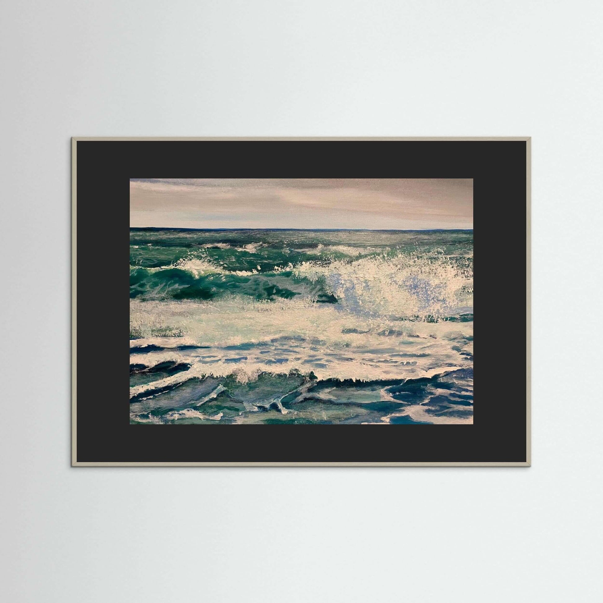 Redemption II Fine Art Seascape Breaking Wave Paper Print - Art of the Wave