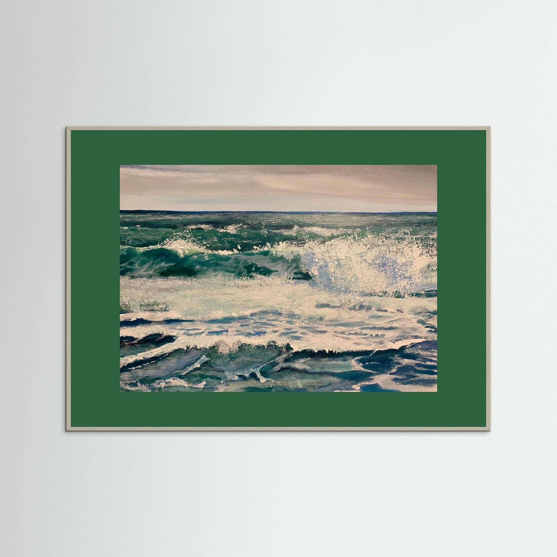 Redemption II Fine Art Seascape Breaking Wave Paper Print - Art of the Wave