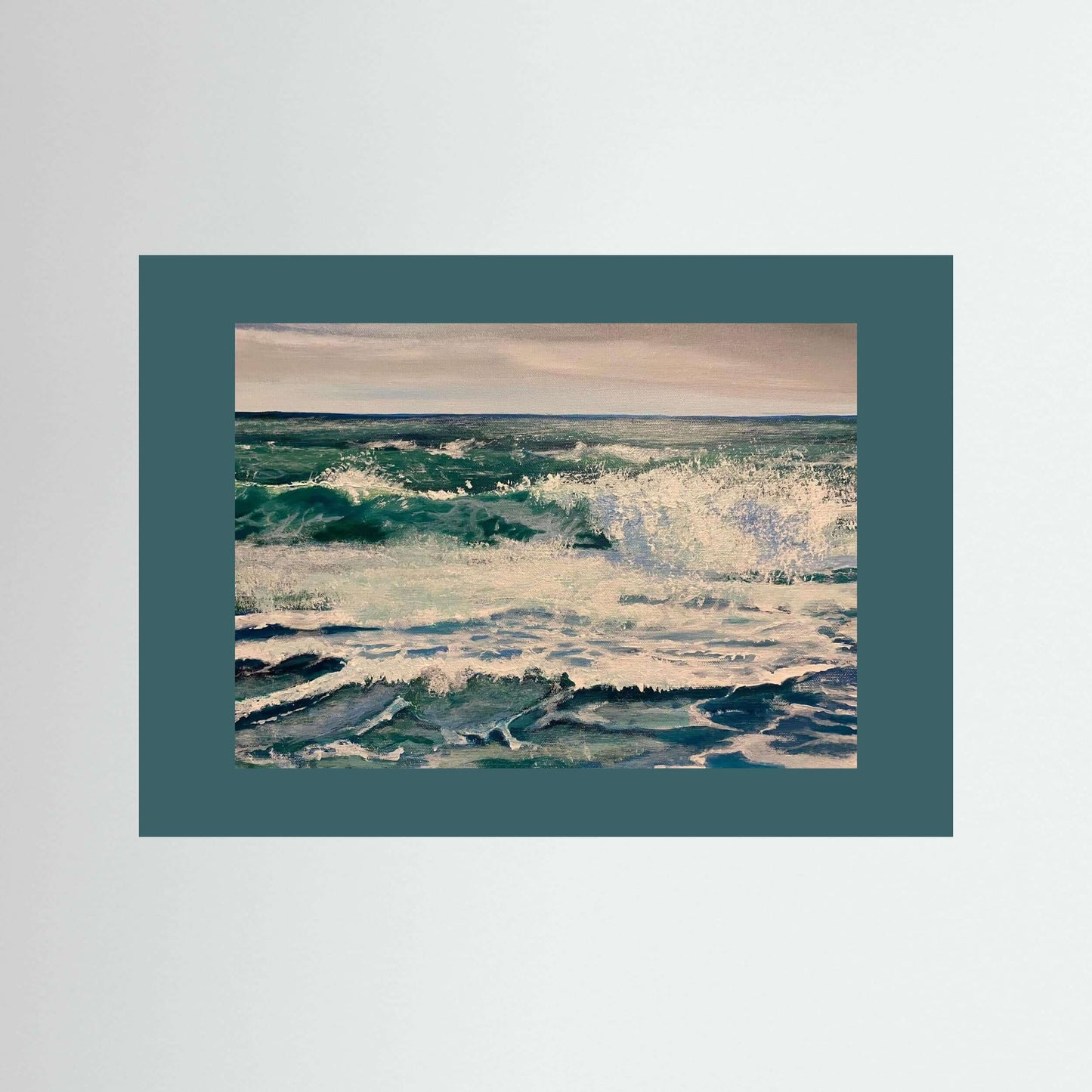 Redemption II Fine Art Seascape Breaking Wave Paper Print - Art of the Wave