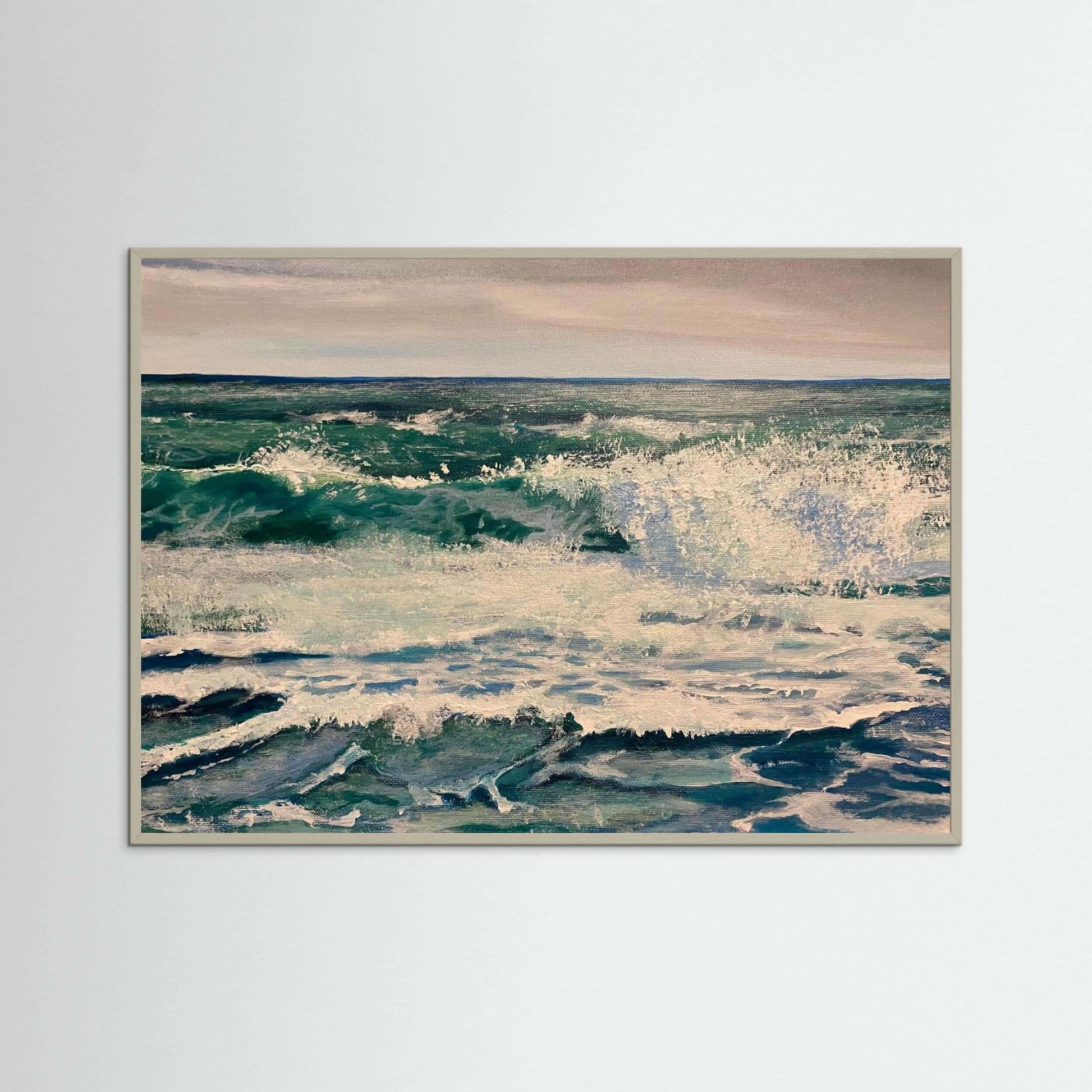 Redemption II Fine Art Seascape Breaking Wave Paper Print - Art of the Wave