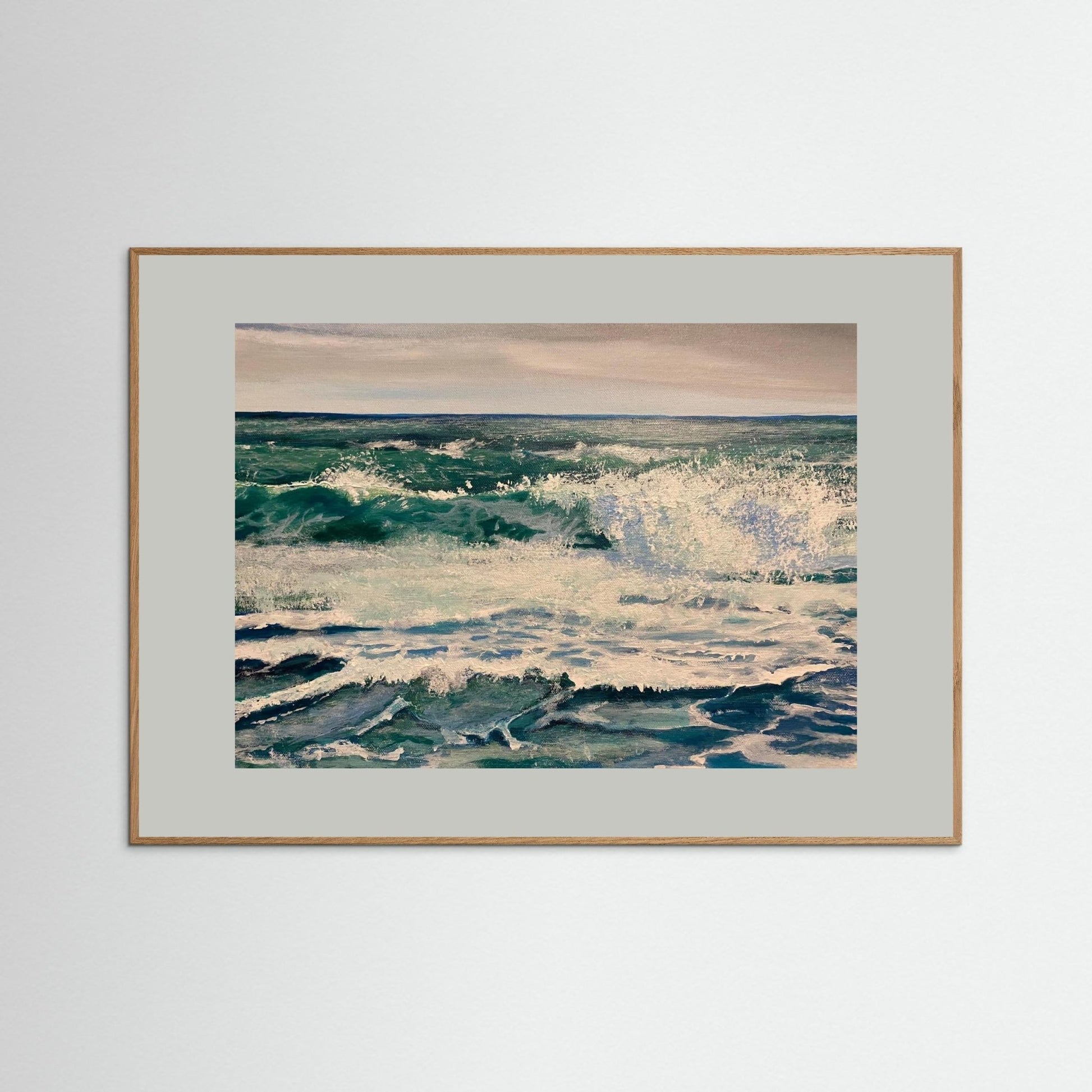 Redemption II Fine Art Seascape Breaking Wave Paper Print - Art of the Wave