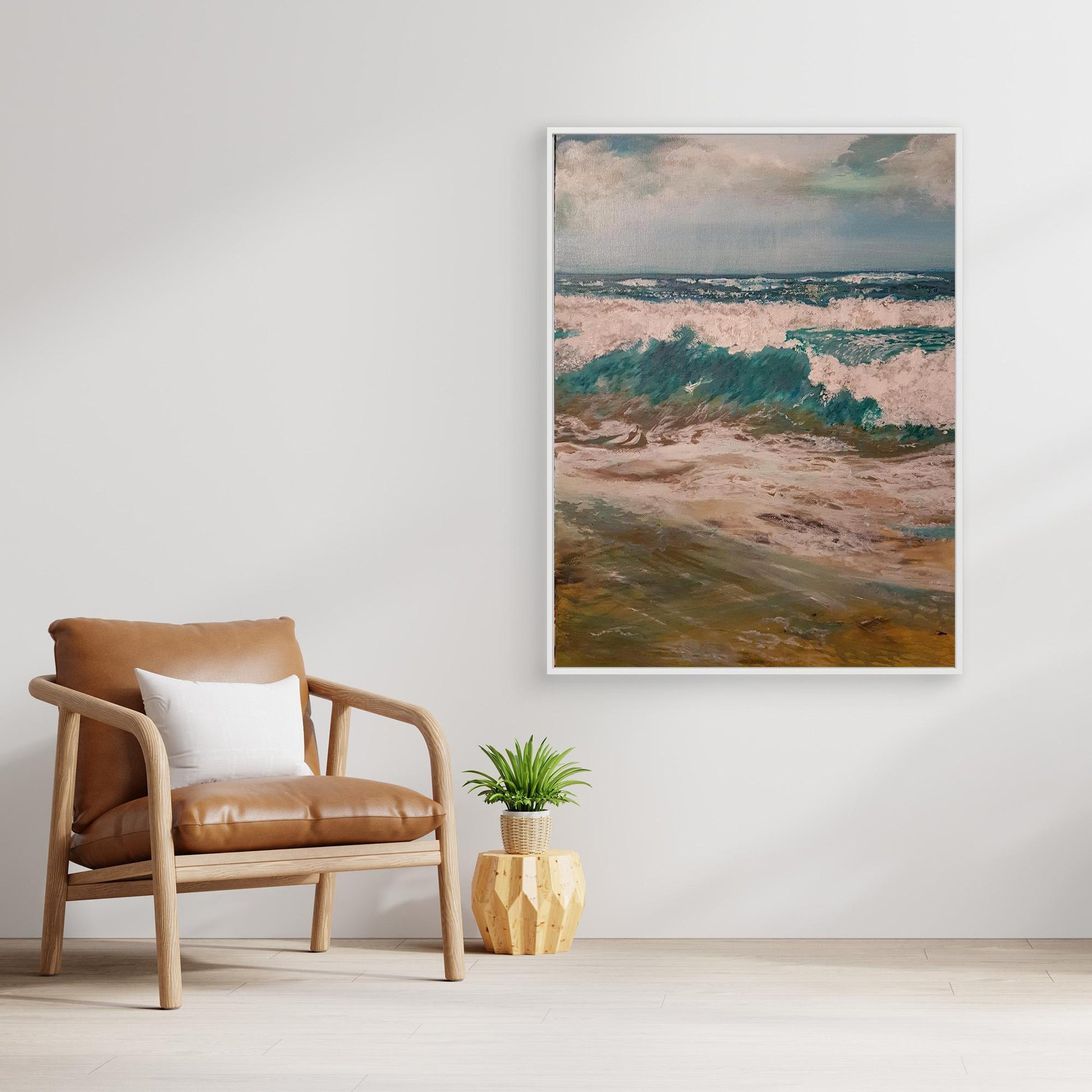 Summer Surf - Fine Art Seascape Beach Print on Canvas - Art of the Wave