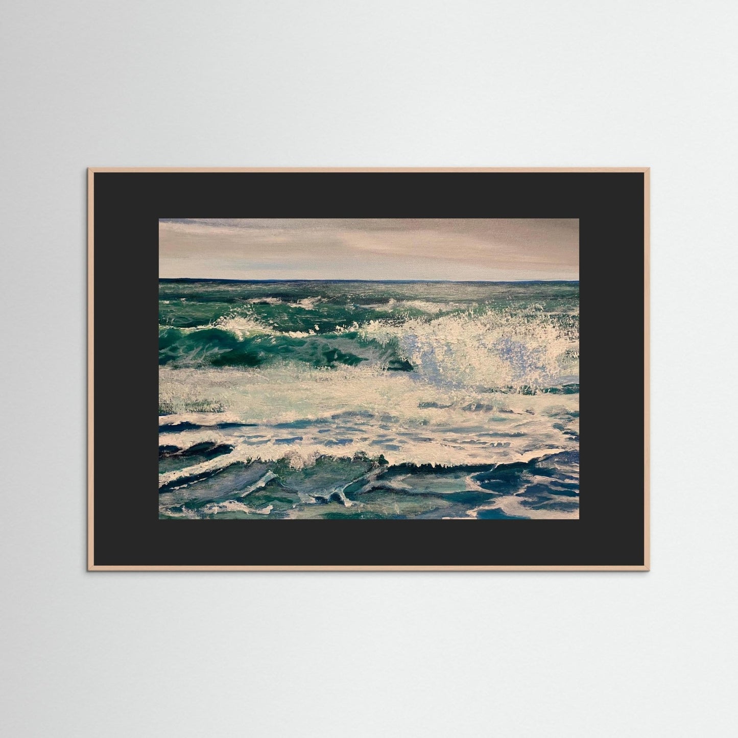 Redemption II Fine Art Seascape Breaking Wave Paper Print - Art of the Wave