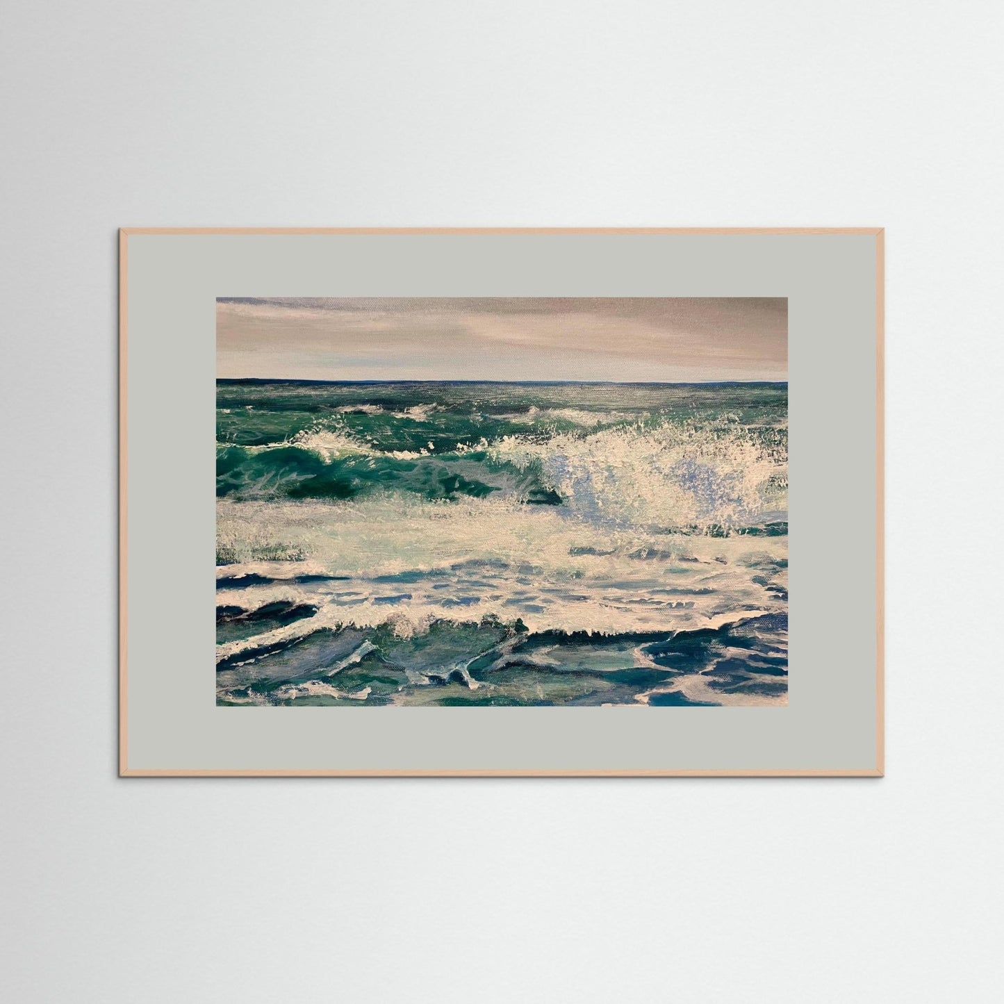 Redemption II Fine Art Seascape Breaking Wave Paper Print - Art of the Wave