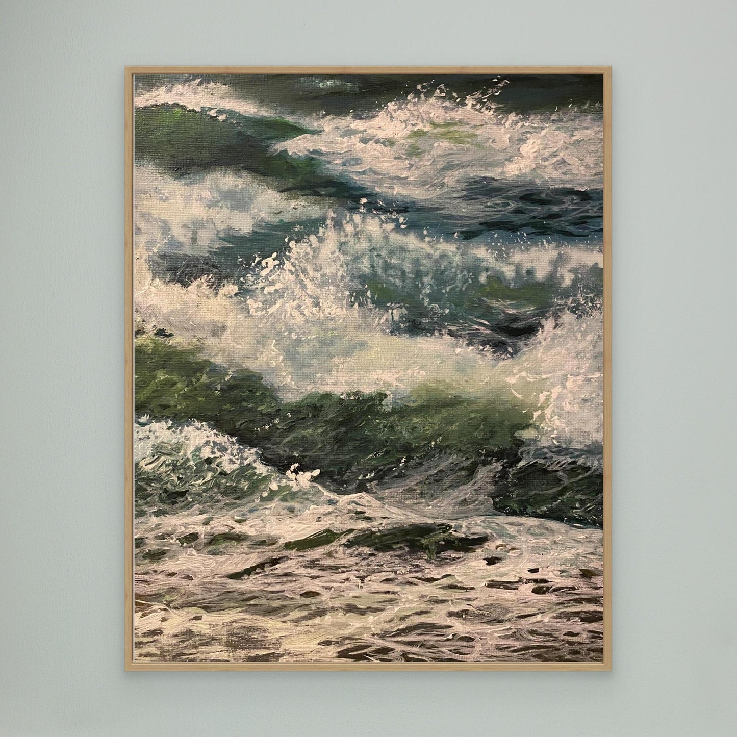 Seascape Print on Canvas - 'Envy'