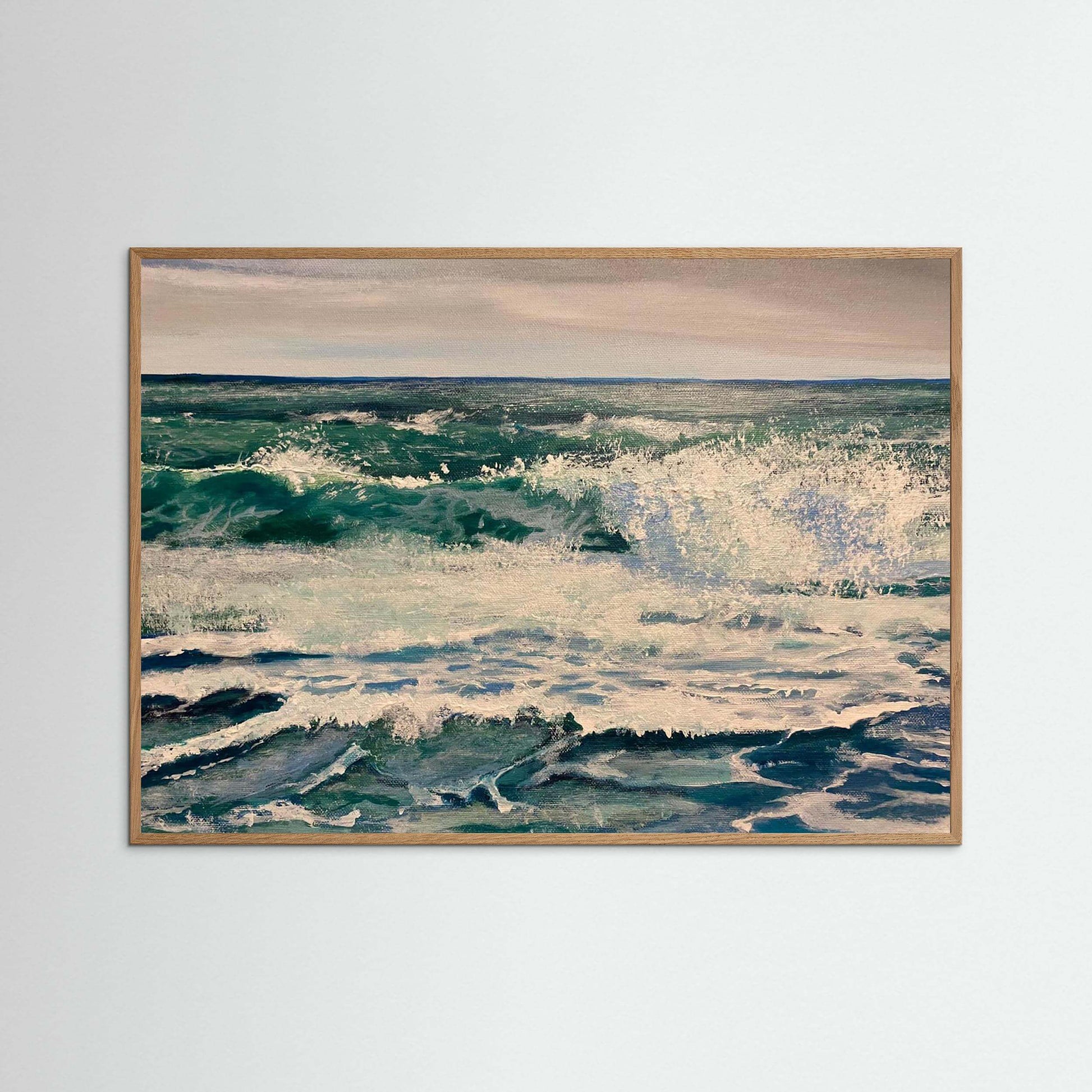Redemption II Fine Art Seascape Breaking Wave Paper Print - Art of the Wave