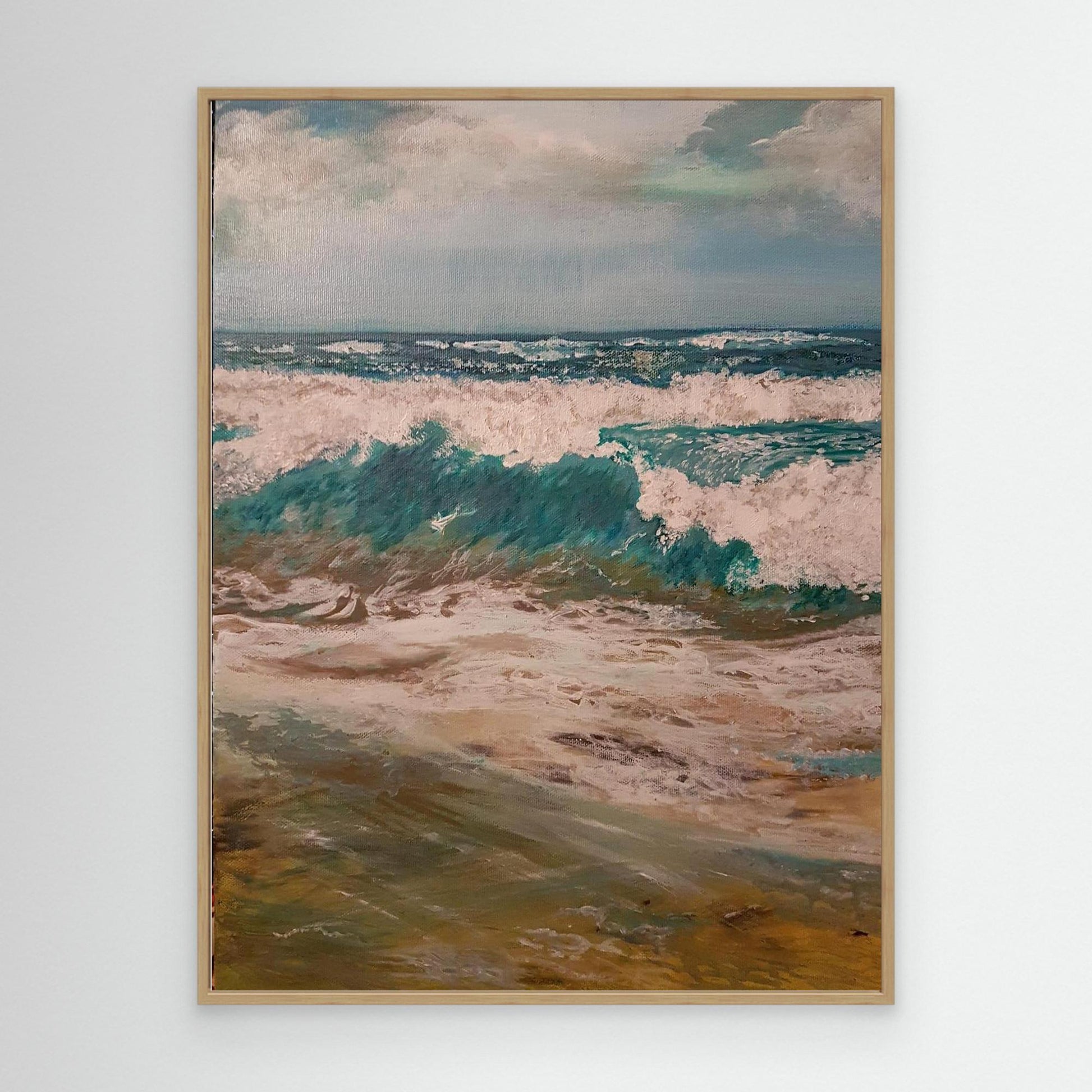 Summer Surf - Fine Art Seascape Beach Print on Canvas - Art of the Wave
