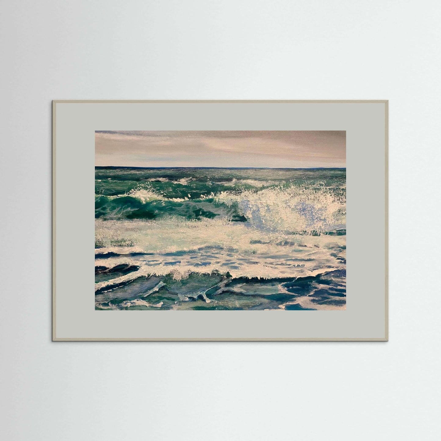 Redemption II Fine Art Seascape Breaking Wave Paper Print - Art of the Wave
