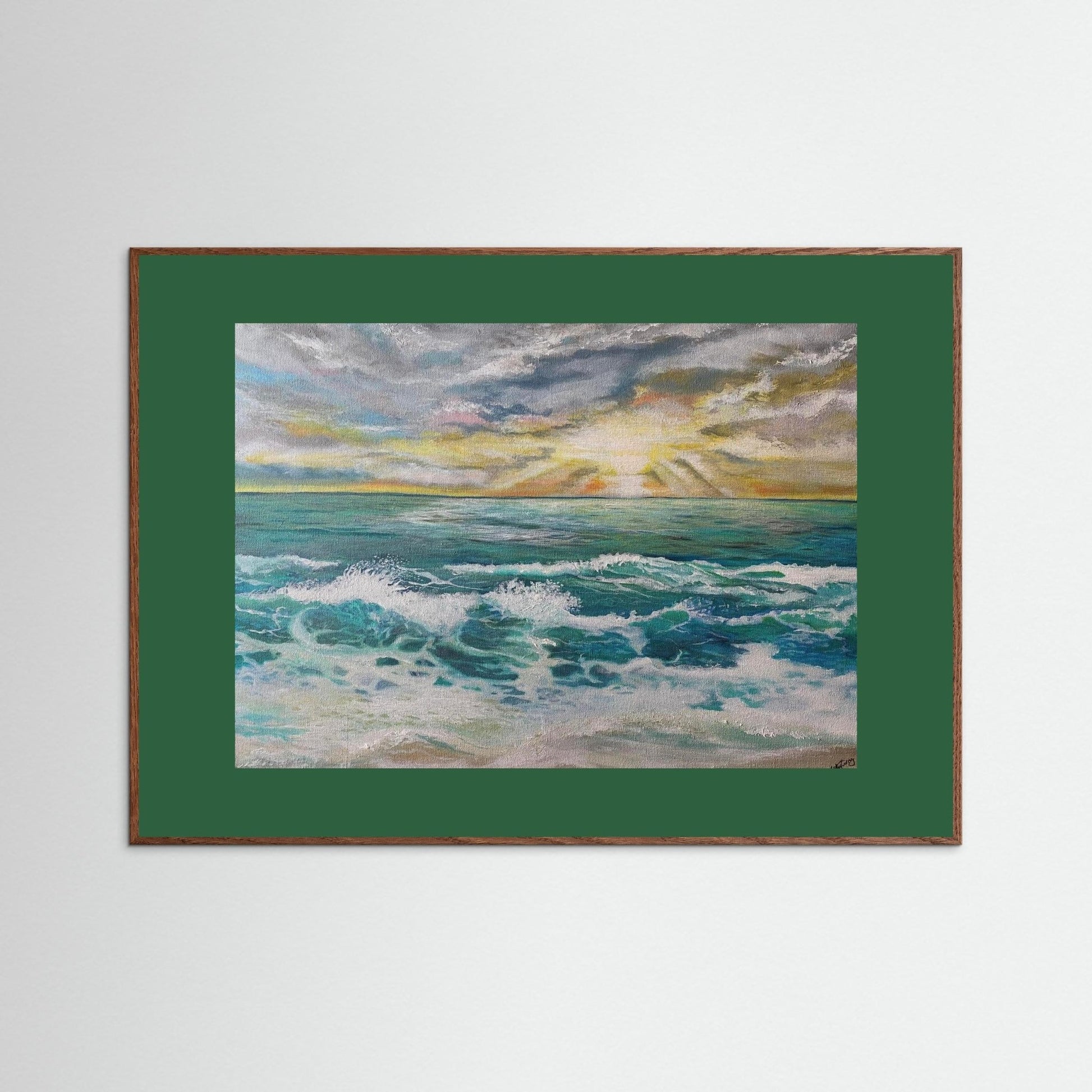 Magic - Seascape Print on Canvas - Art of the Wave