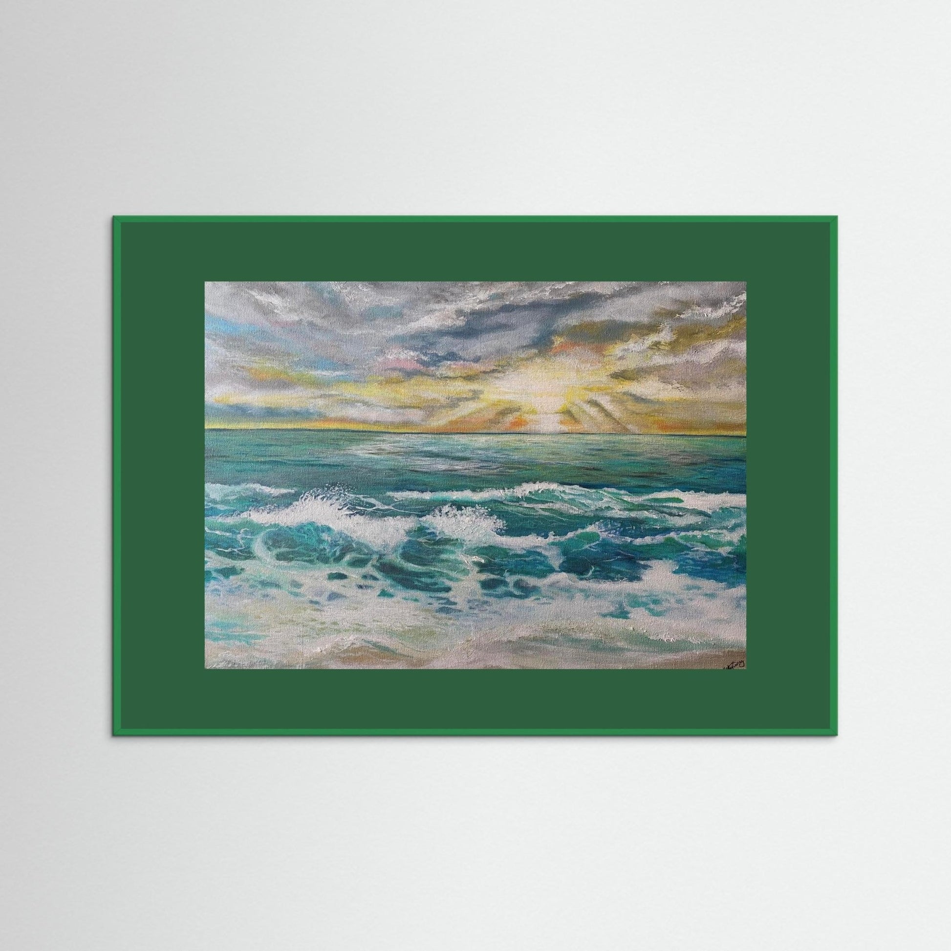 Magic - Seascape Print on Canvas - Art of the Wave