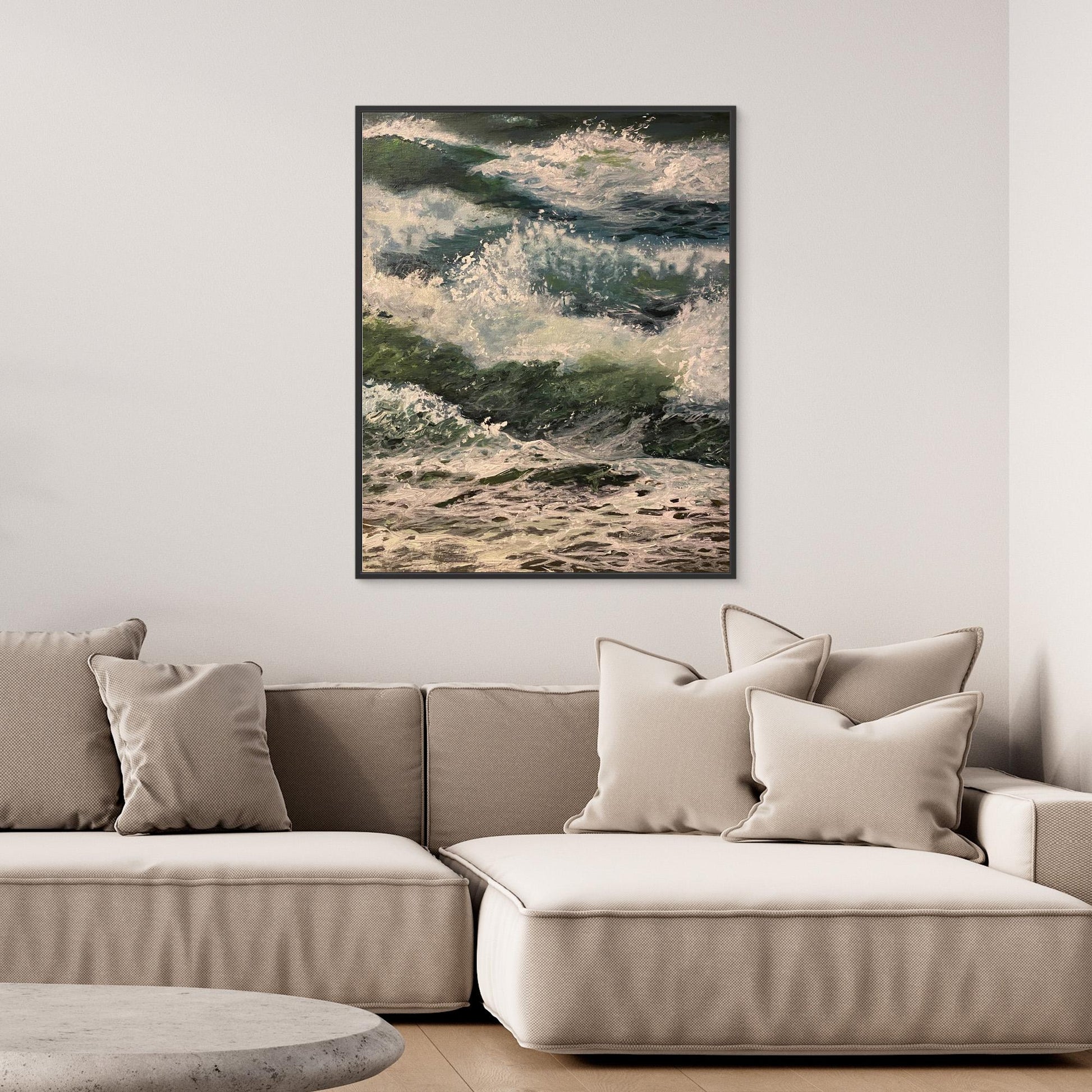 Seascape Print on Canvas - 'Envy'