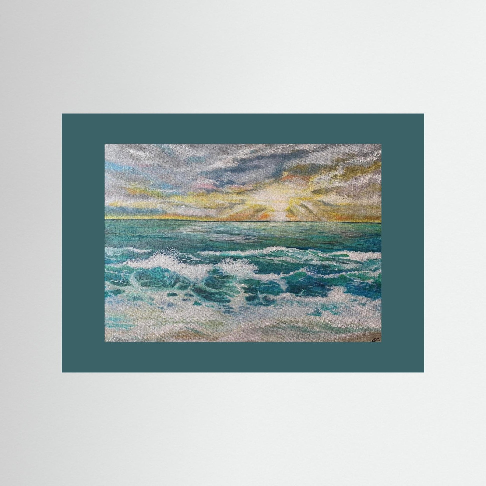 Magic - Seascape Print on Canvas - Art of the Wave
