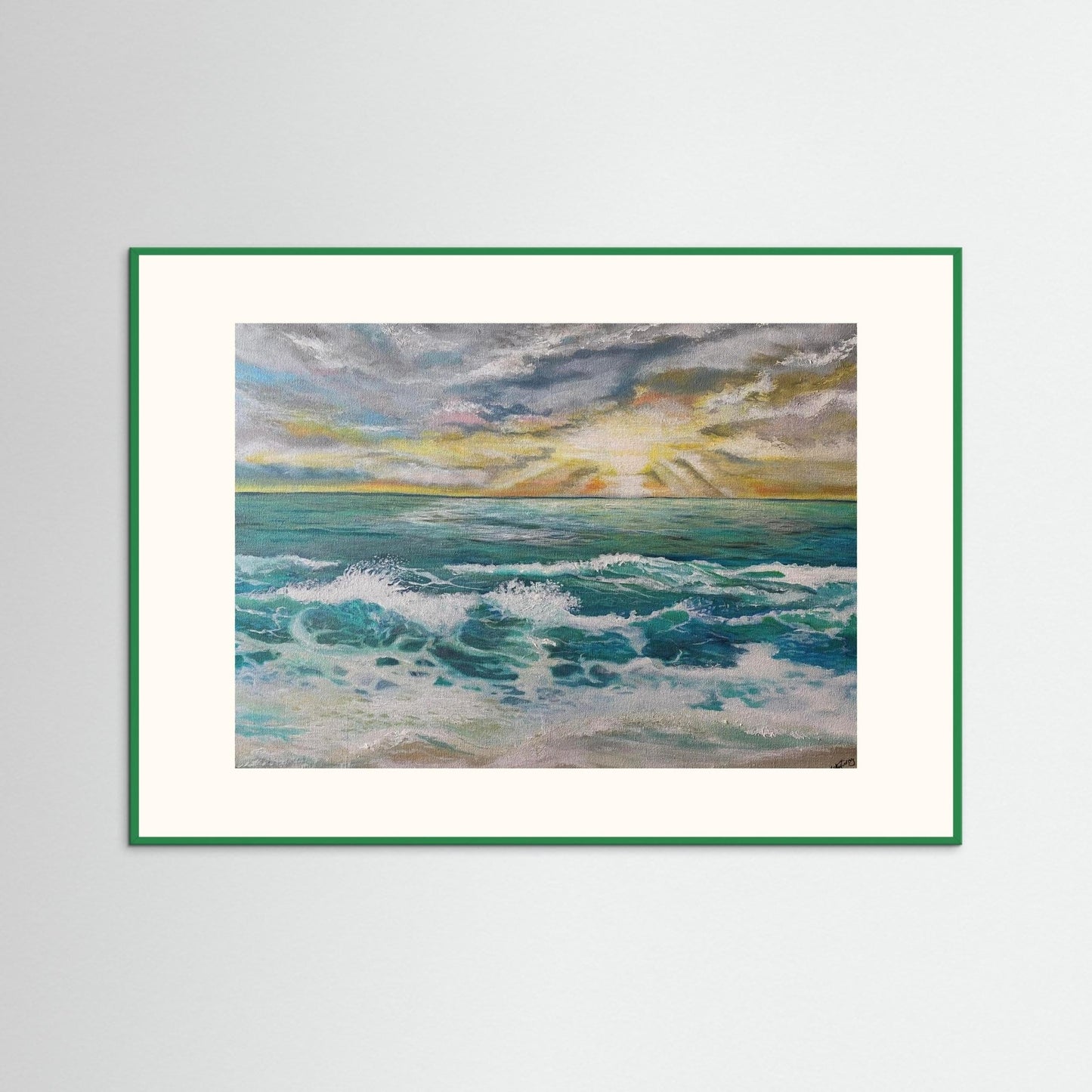 Magic - Seascape Print on Canvas - Art of the Wave