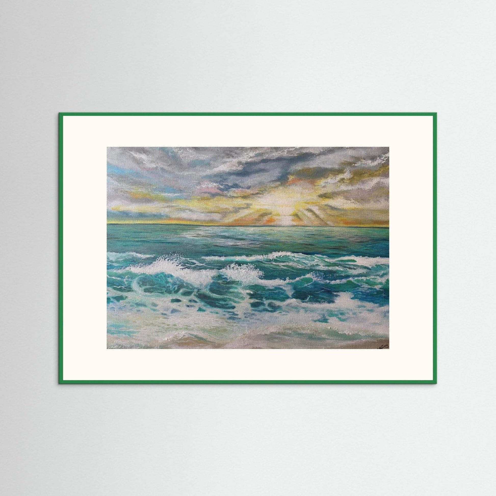 Magic - Seascape Print on Canvas - Art of the Wave