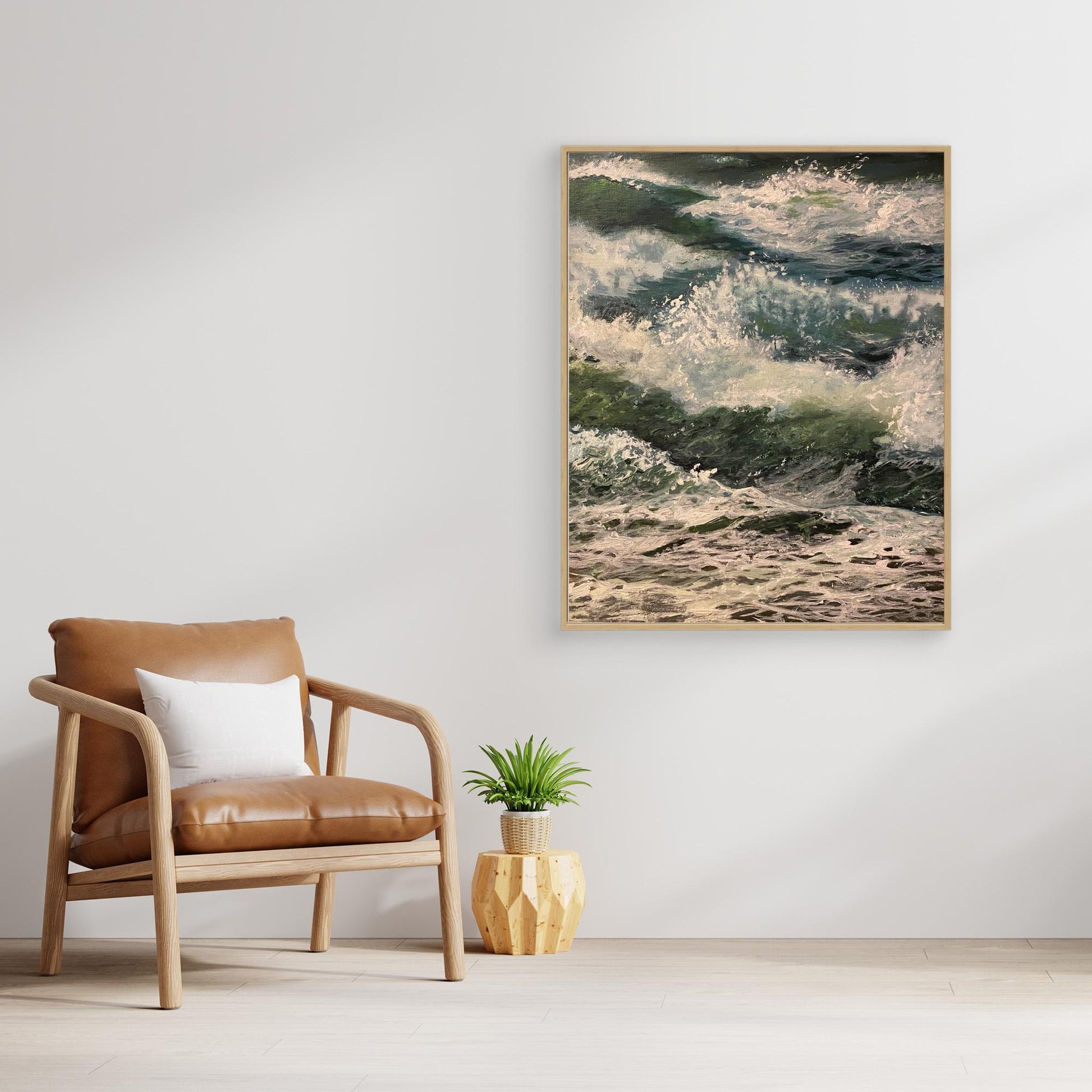 Seascape Print on Canvas - 'Envy'