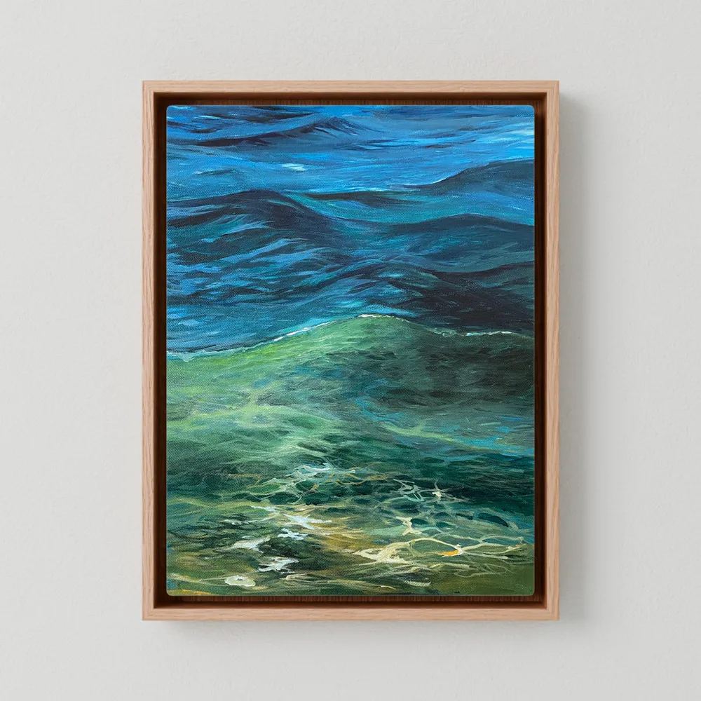 Healing Seascape Print on Canvas - As Above, So Beneath