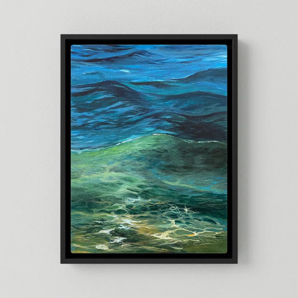 Healing Seascape Print on Canvas - As Above, So Beneath