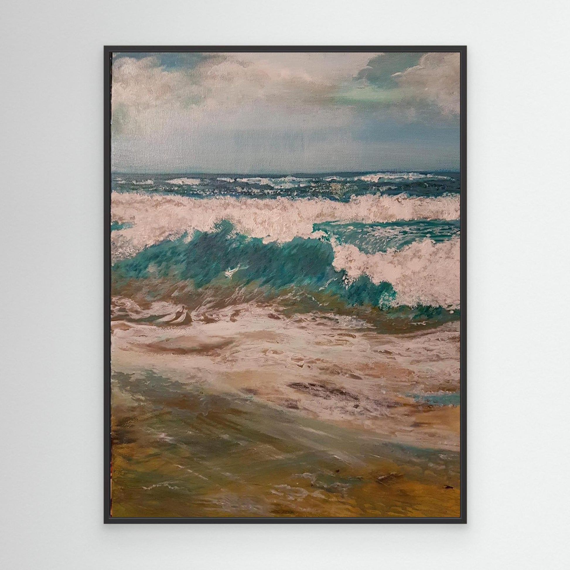Summer Surf - Fine Art Seascape Beach Print on Canvas - Art of the Wave