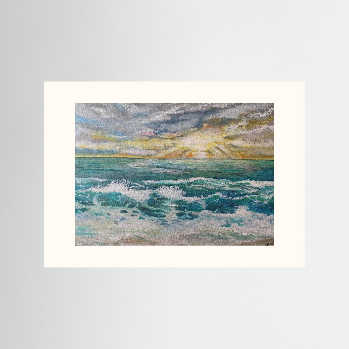Magic - Seascape Print on Canvas - Art of the Wave