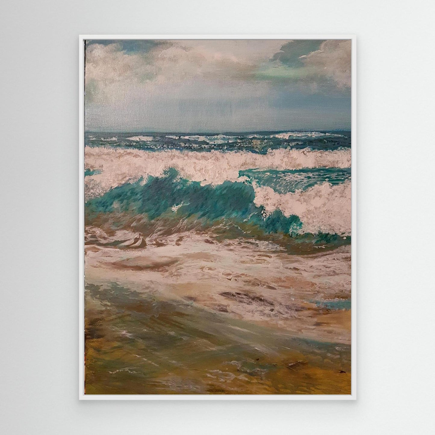 Summer Surf - Fine Art Seascape Beach Print on Canvas - Art of the Wave