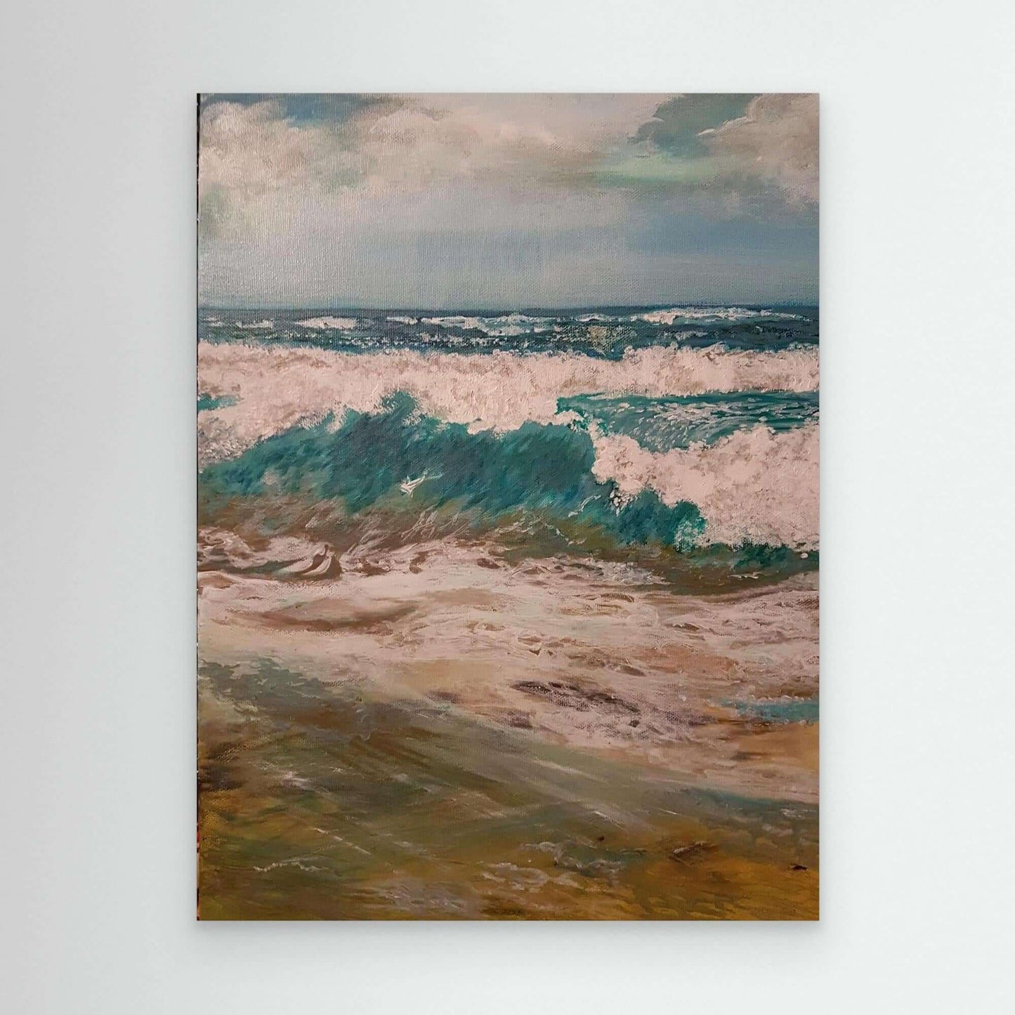 Summer Surf - Fine Art Seascape Beach Print on Canvas - Art of the Wave