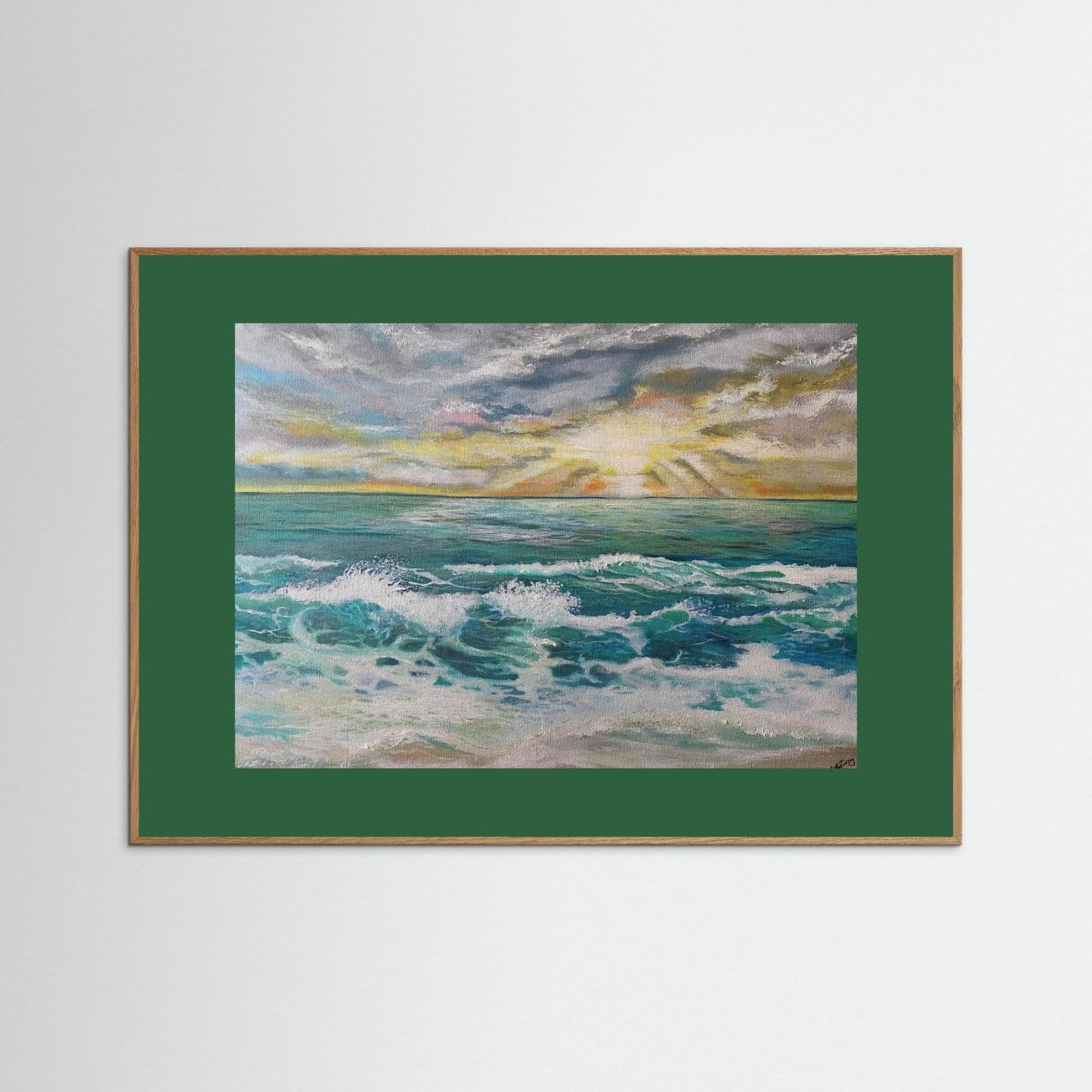 Magic - Seascape Print on Canvas - Art of the Wave