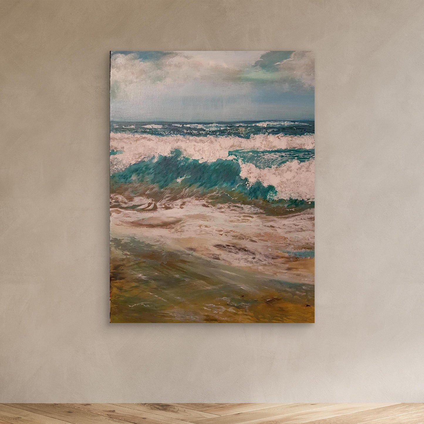 Summer Surf - Fine Art Seascape Beach Print on Canvas - Art of the Wave