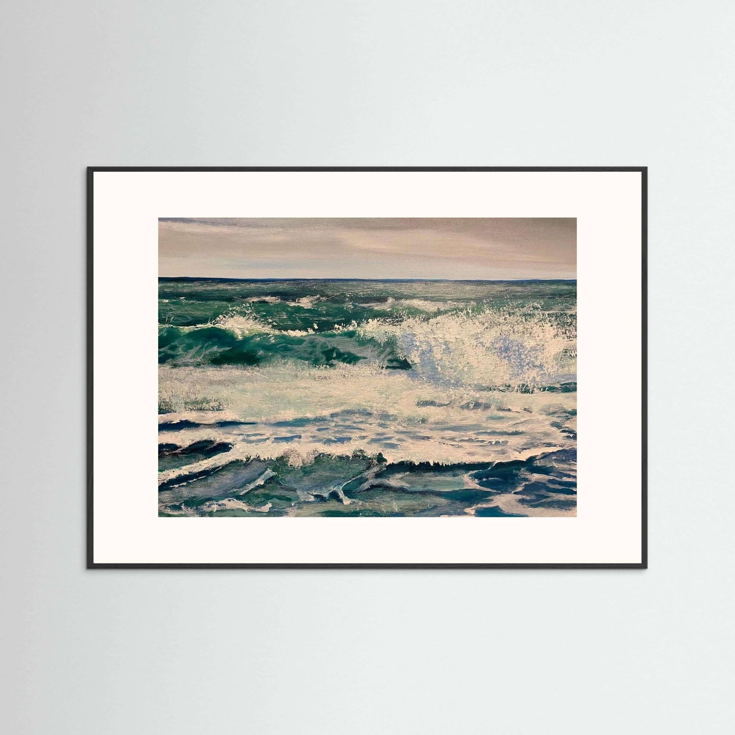 Redemption II Fine Art Seascape Breaking Wave Paper Print - Art of the Wave