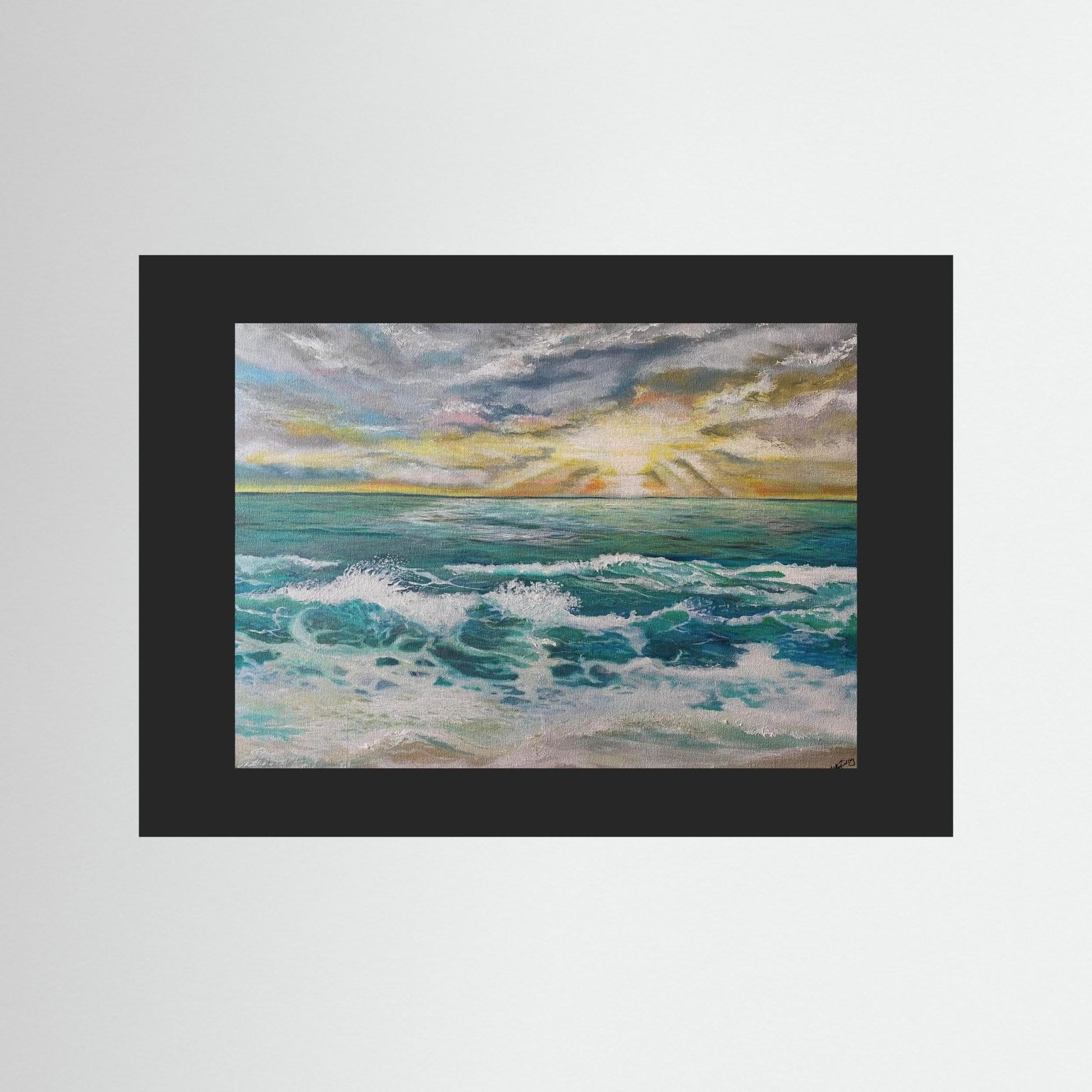 Magic - Seascape Print on Canvas - Art of the Wave