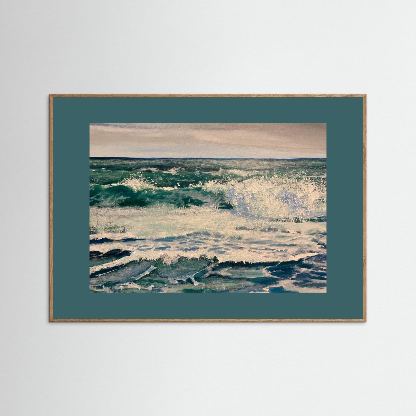 Redemption II Fine Art Seascape Breaking Wave Paper Print - Art of the Wave