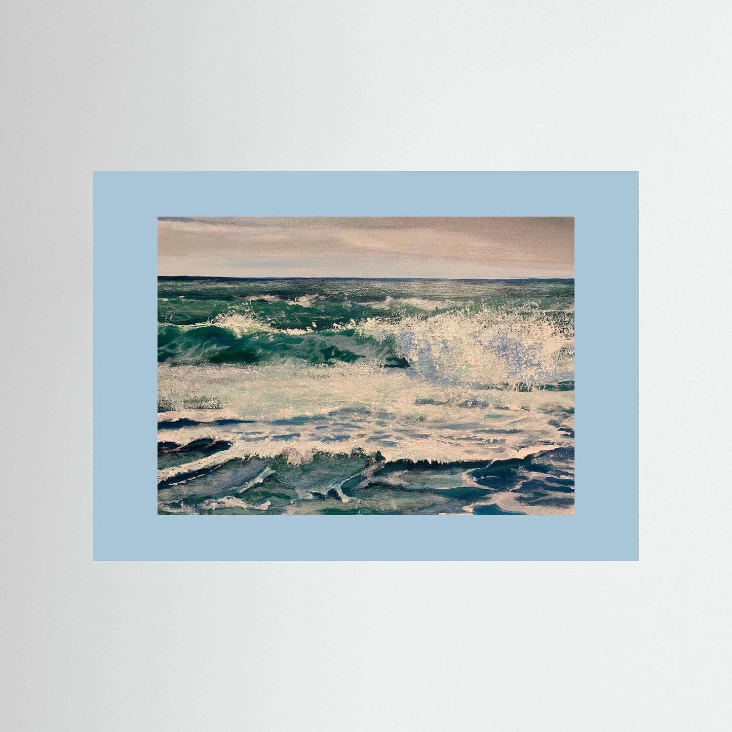 Redemption II Fine Art Seascape Breaking Wave Paper Print - Art of the Wave