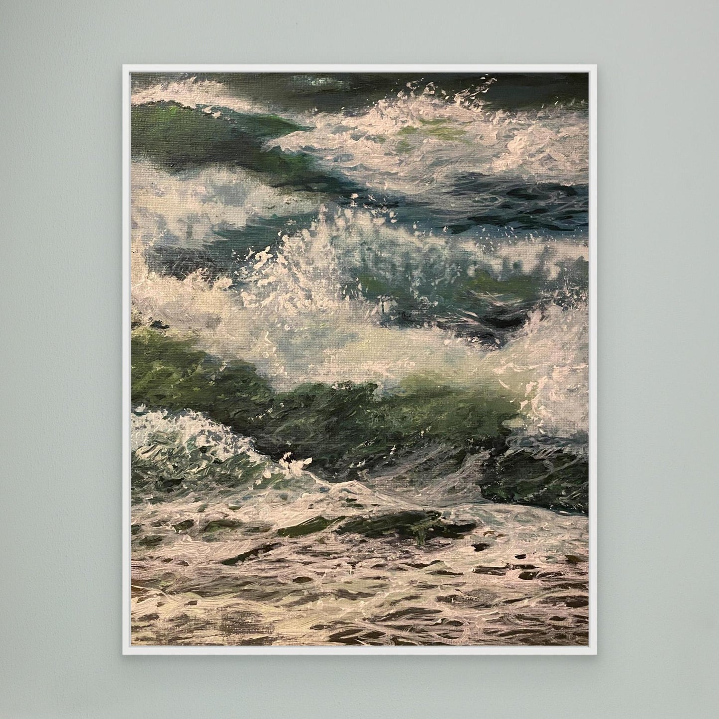 Seascape Print on Canvas - 'Envy'