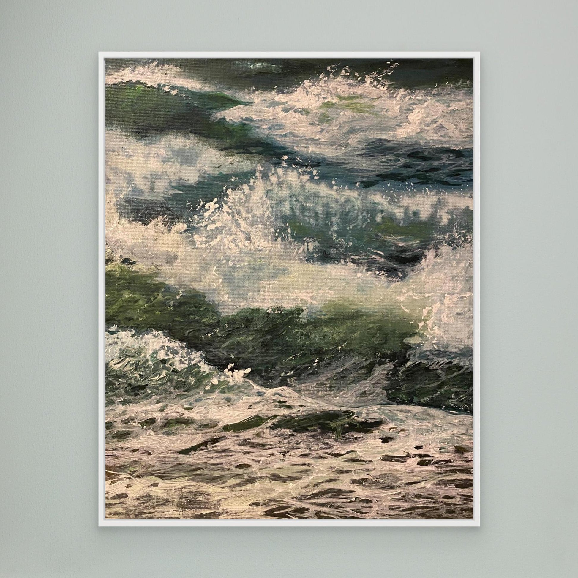 Seascape Print on Canvas - 'Envy'