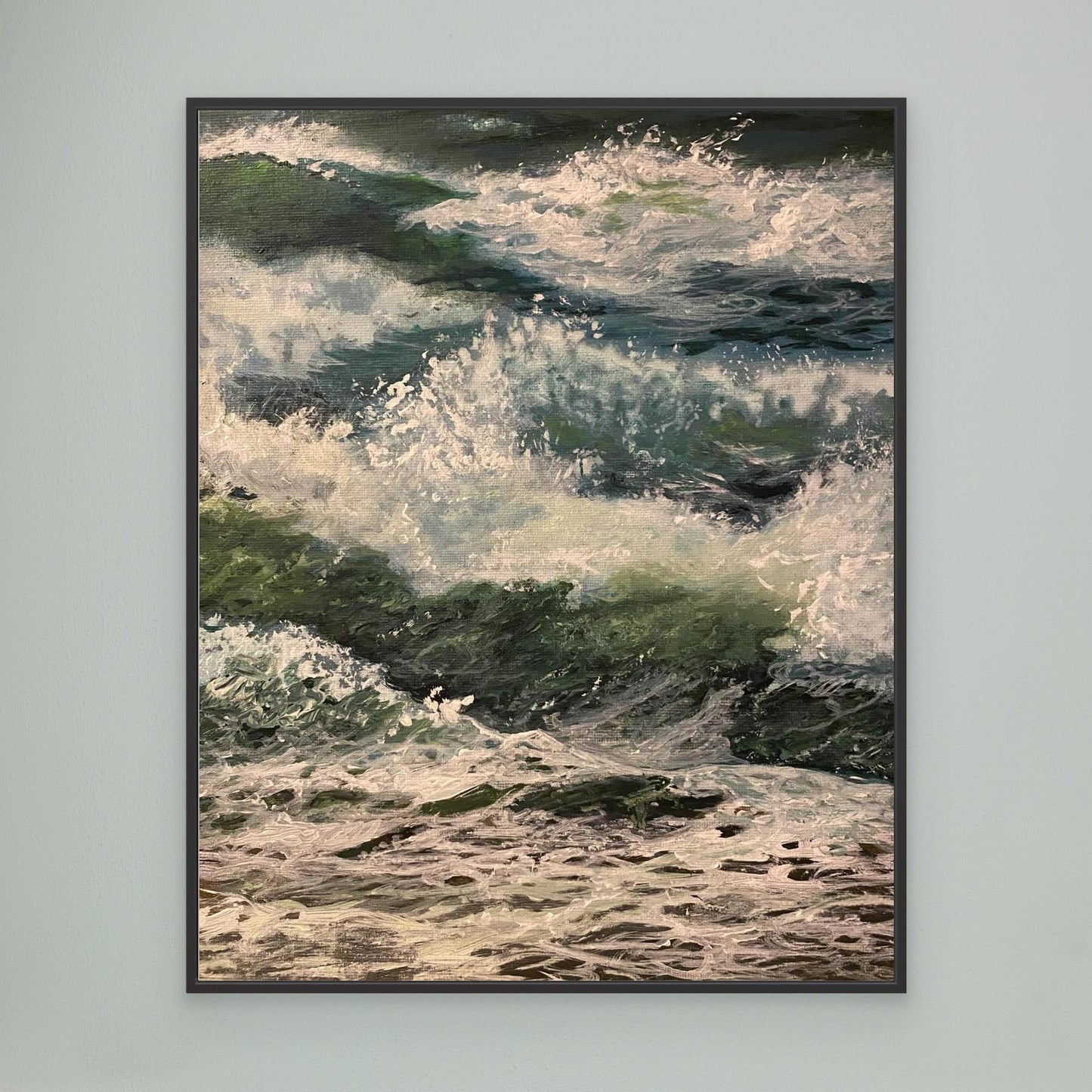 Seascape Print on Canvas - 'Envy'