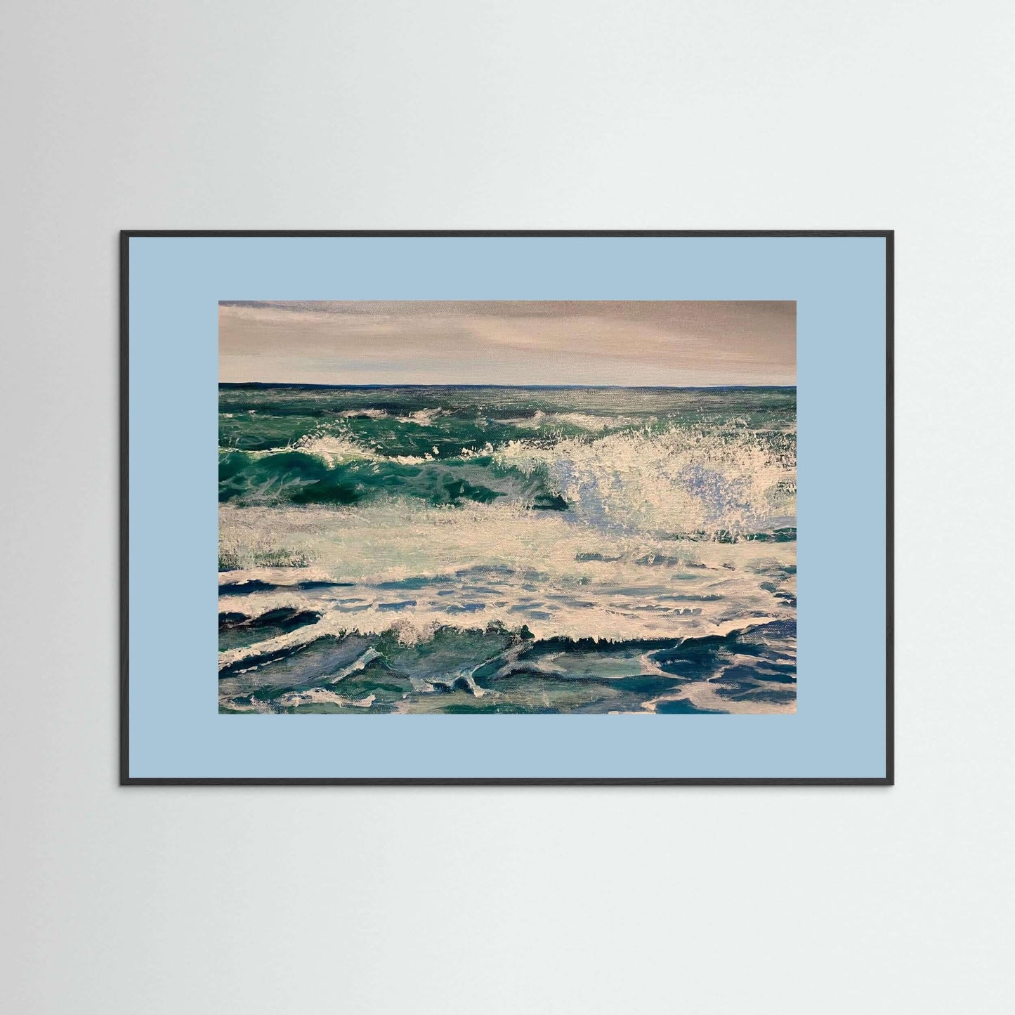 Redemption II Fine Art Seascape Breaking Wave Paper Print - Art of the Wave
