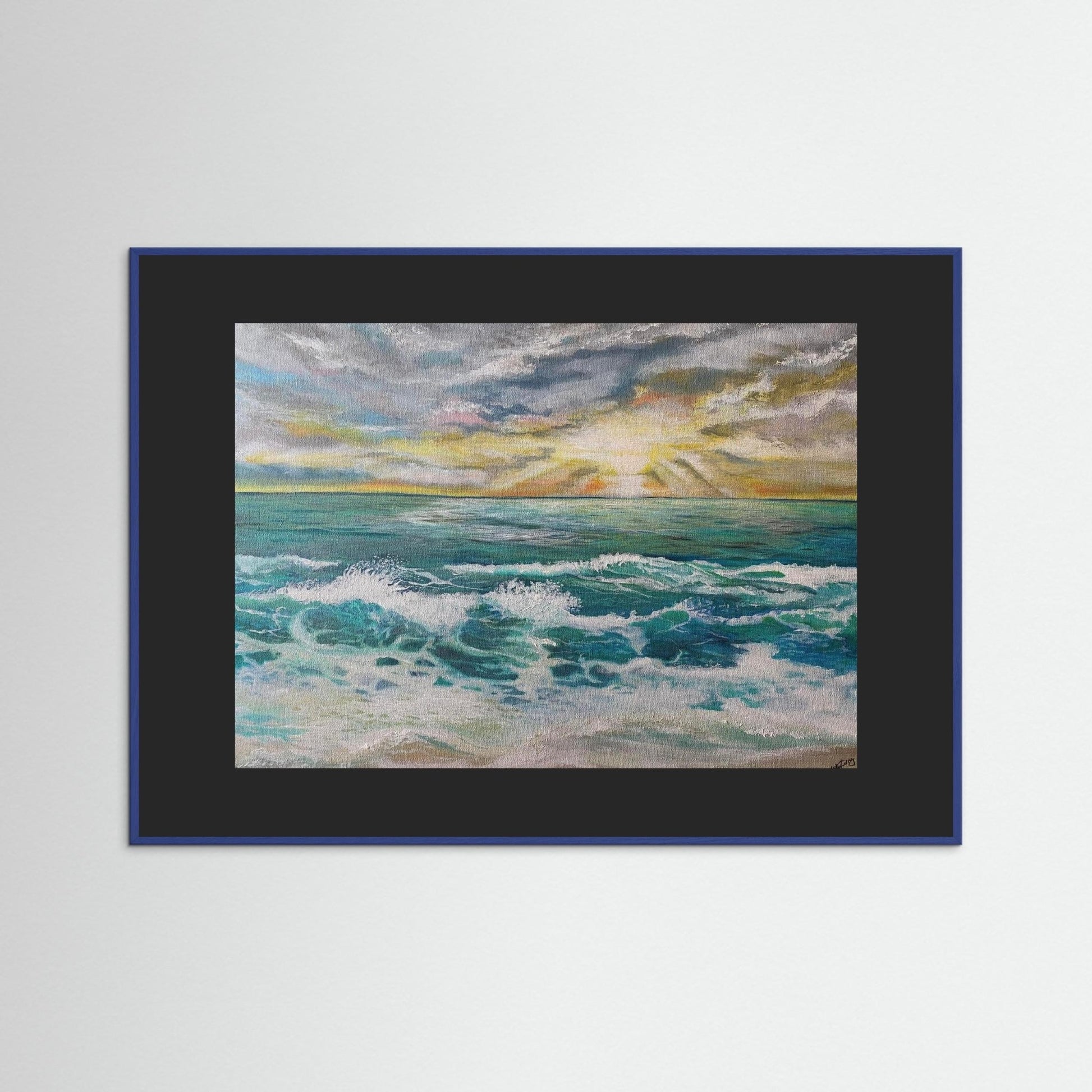 Magic - Seascape Print on Canvas - Art of the Wave