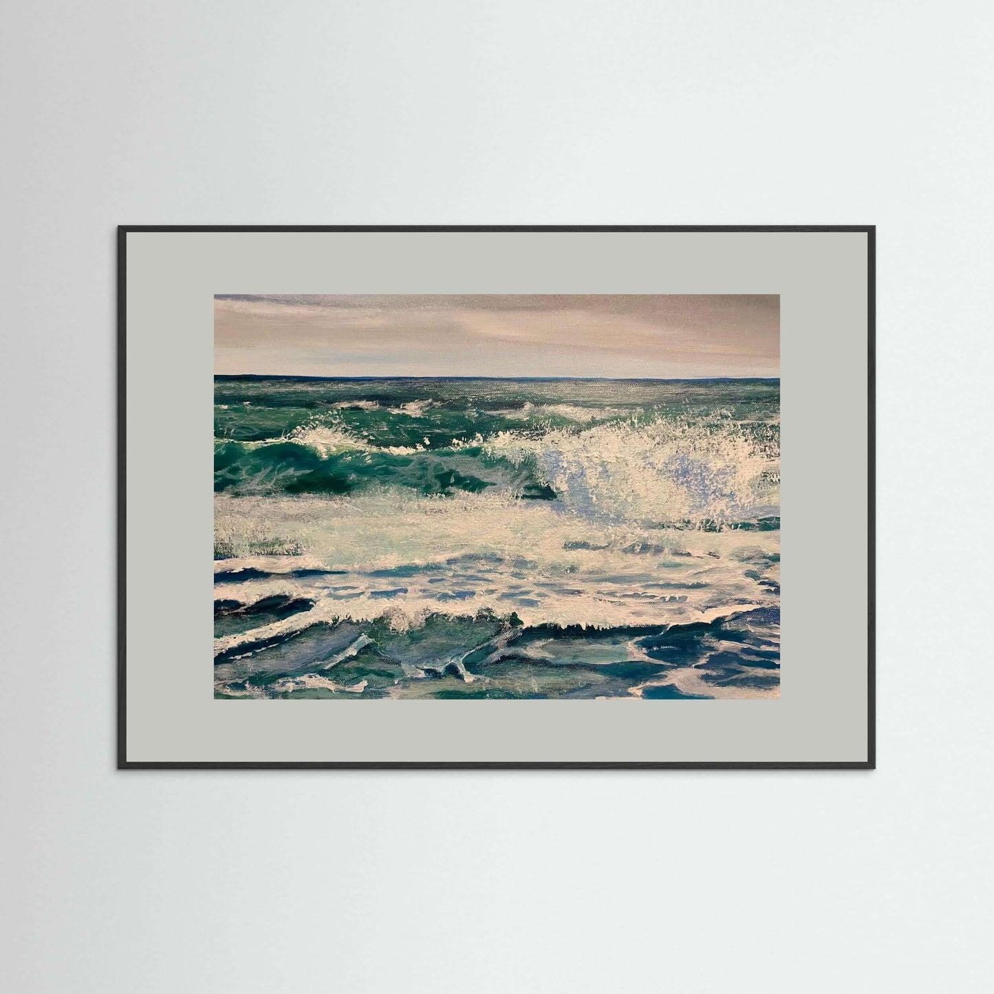 Redemption II Fine Art Seascape Breaking Wave Paper Print - Art of the Wave