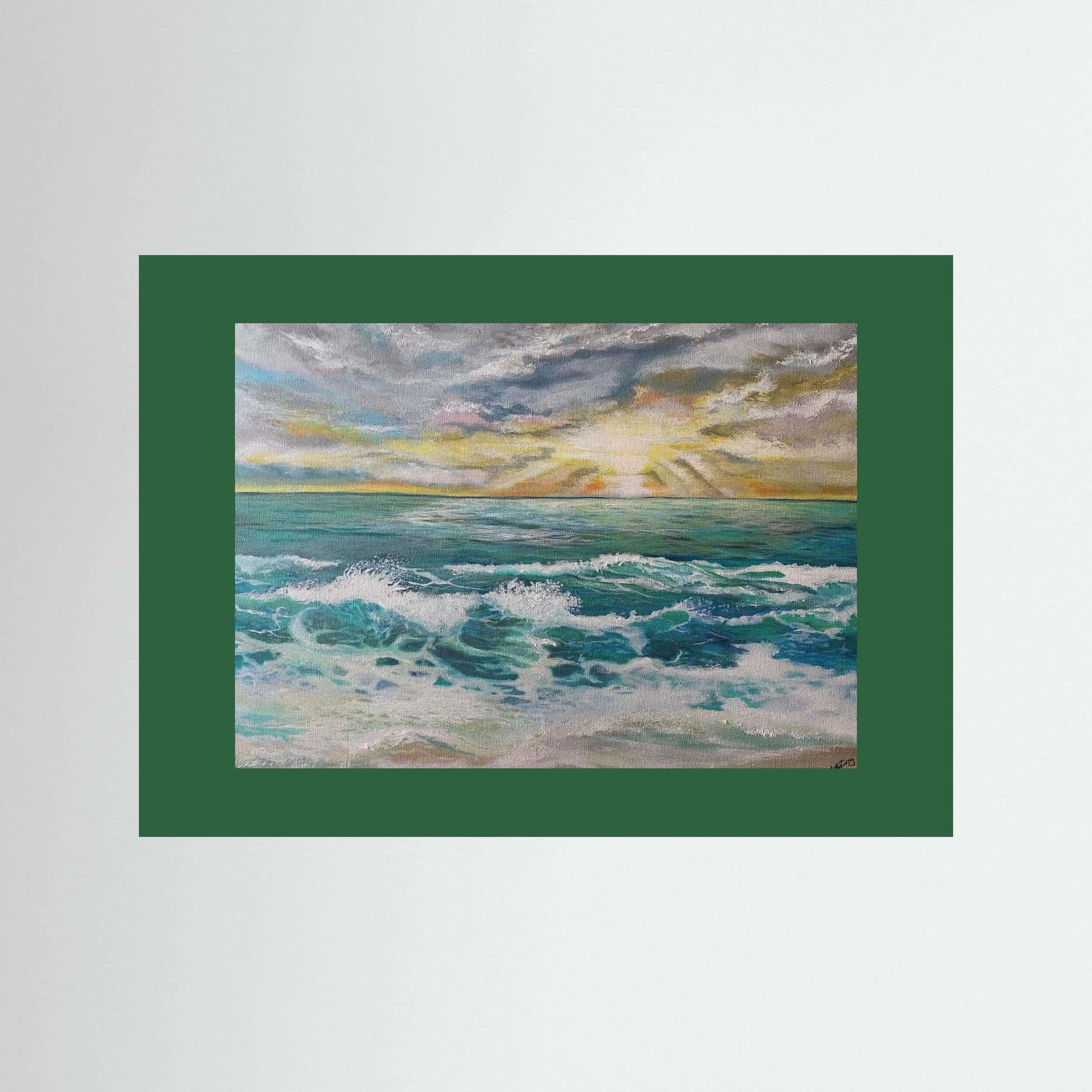 Magic - Seascape Print on Canvas - Art of the Wave