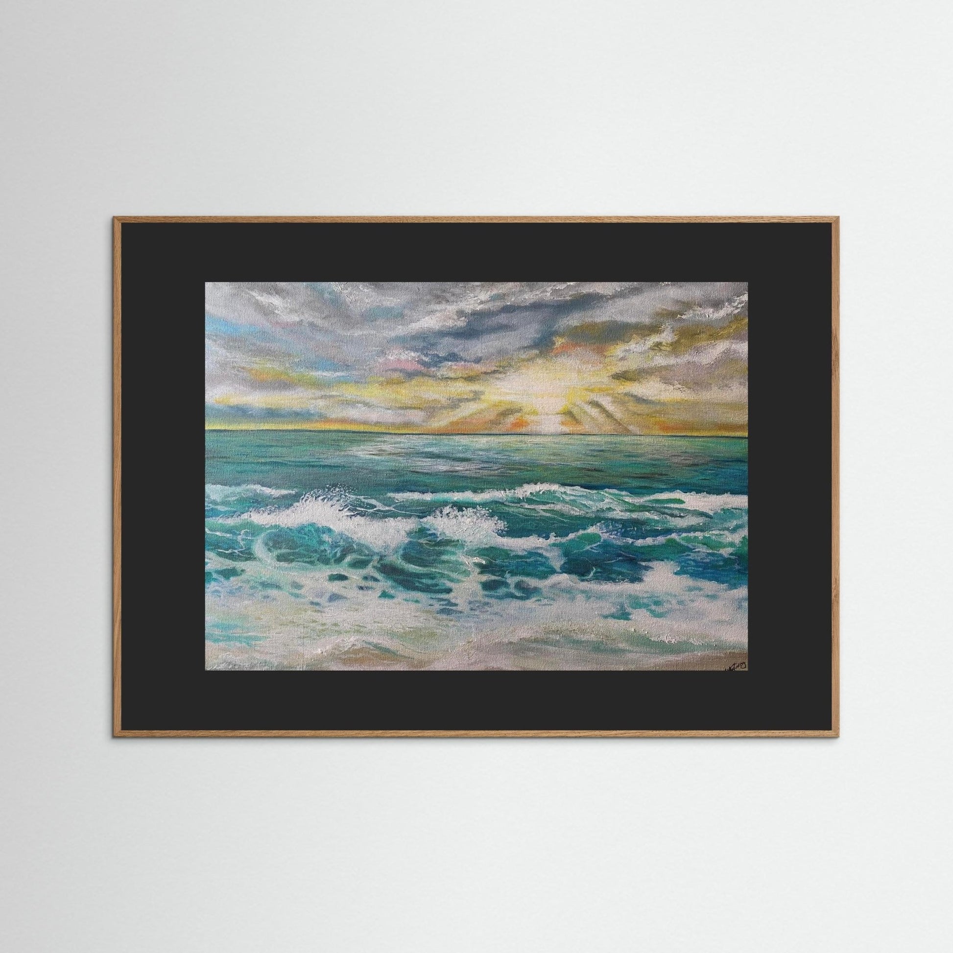 Magic - Seascape Print on Canvas - Art of the Wave