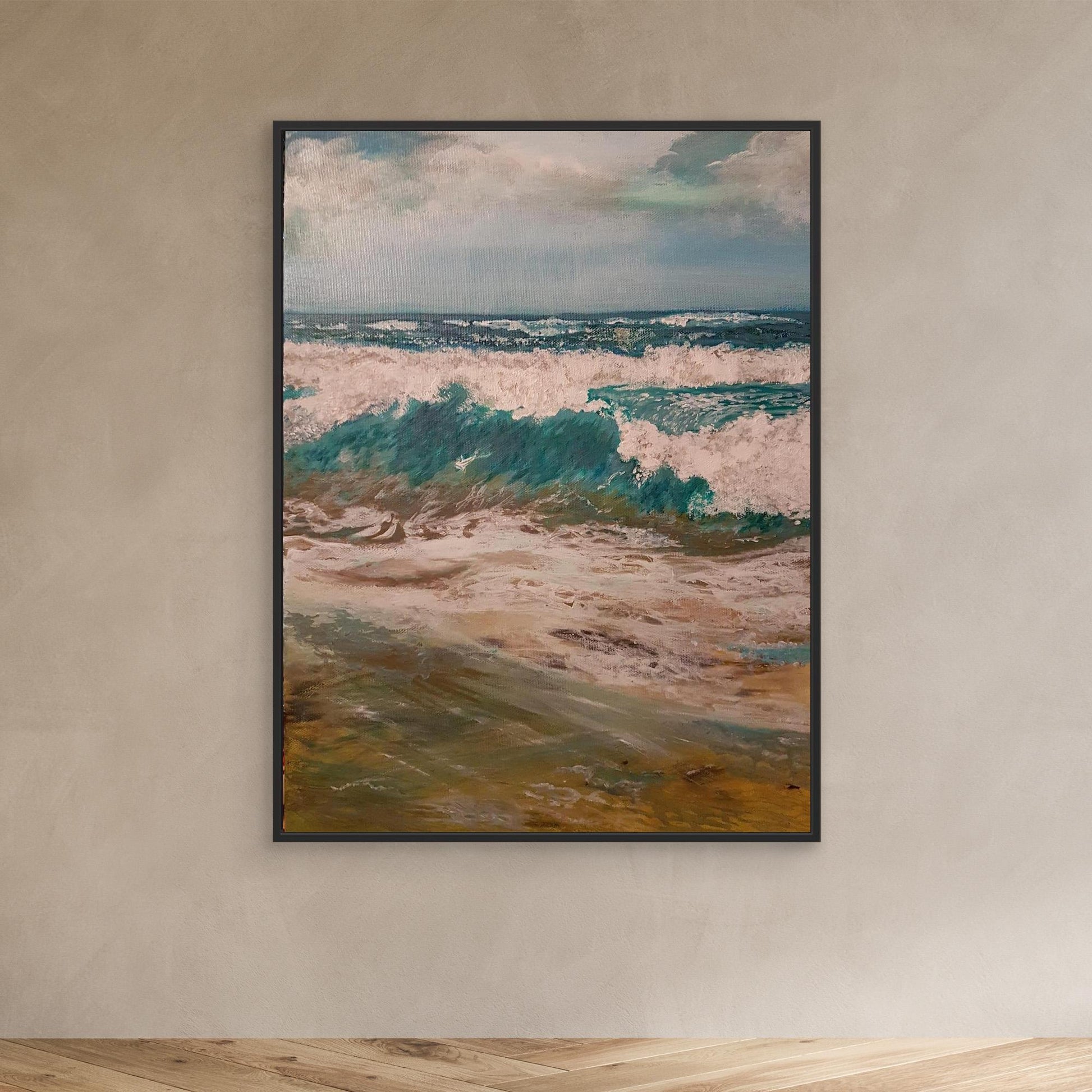 Summer Surf - Fine Art Seascape Beach Print on Canvas - Art of the Wave