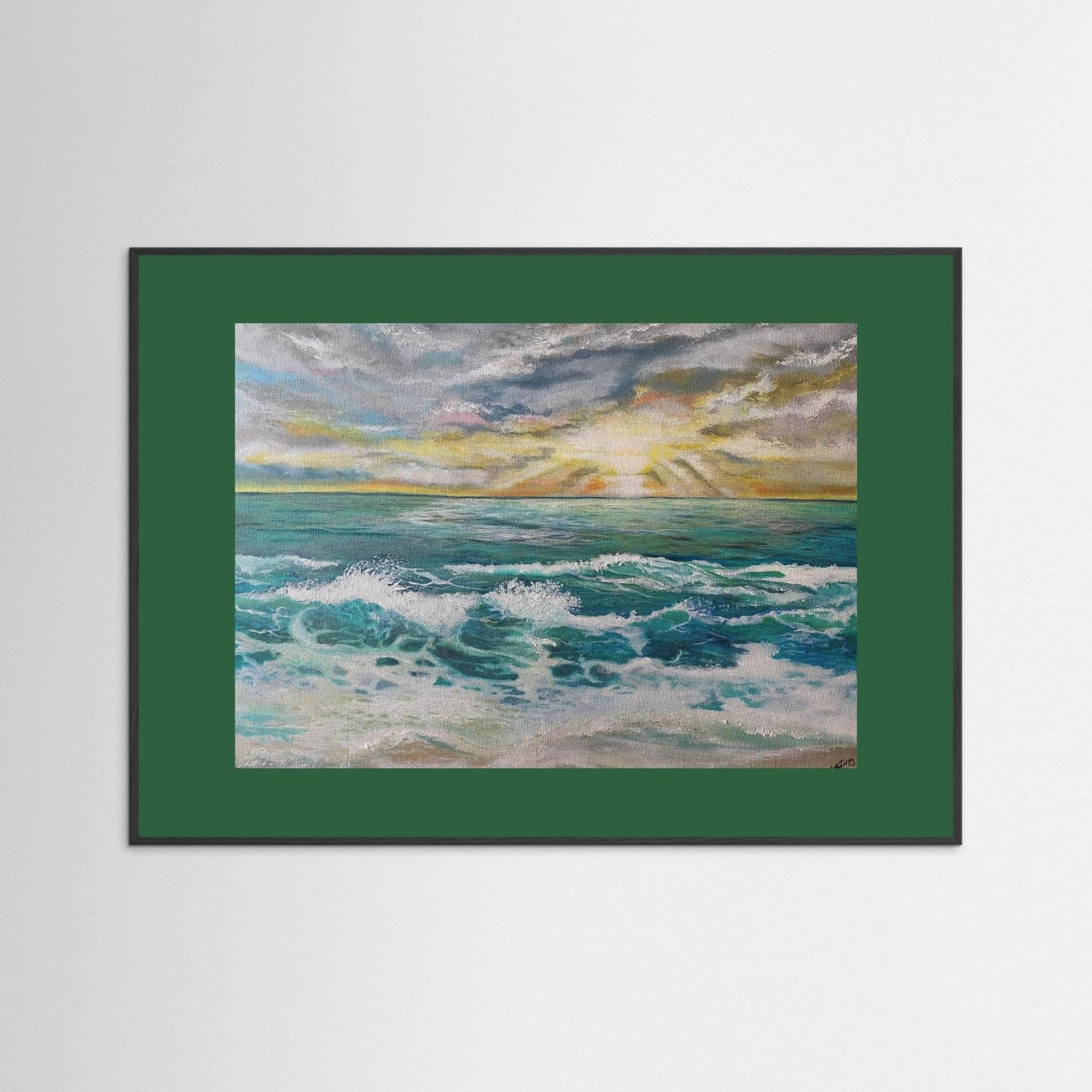 Magic - Seascape Print on Canvas - Art of the Wave